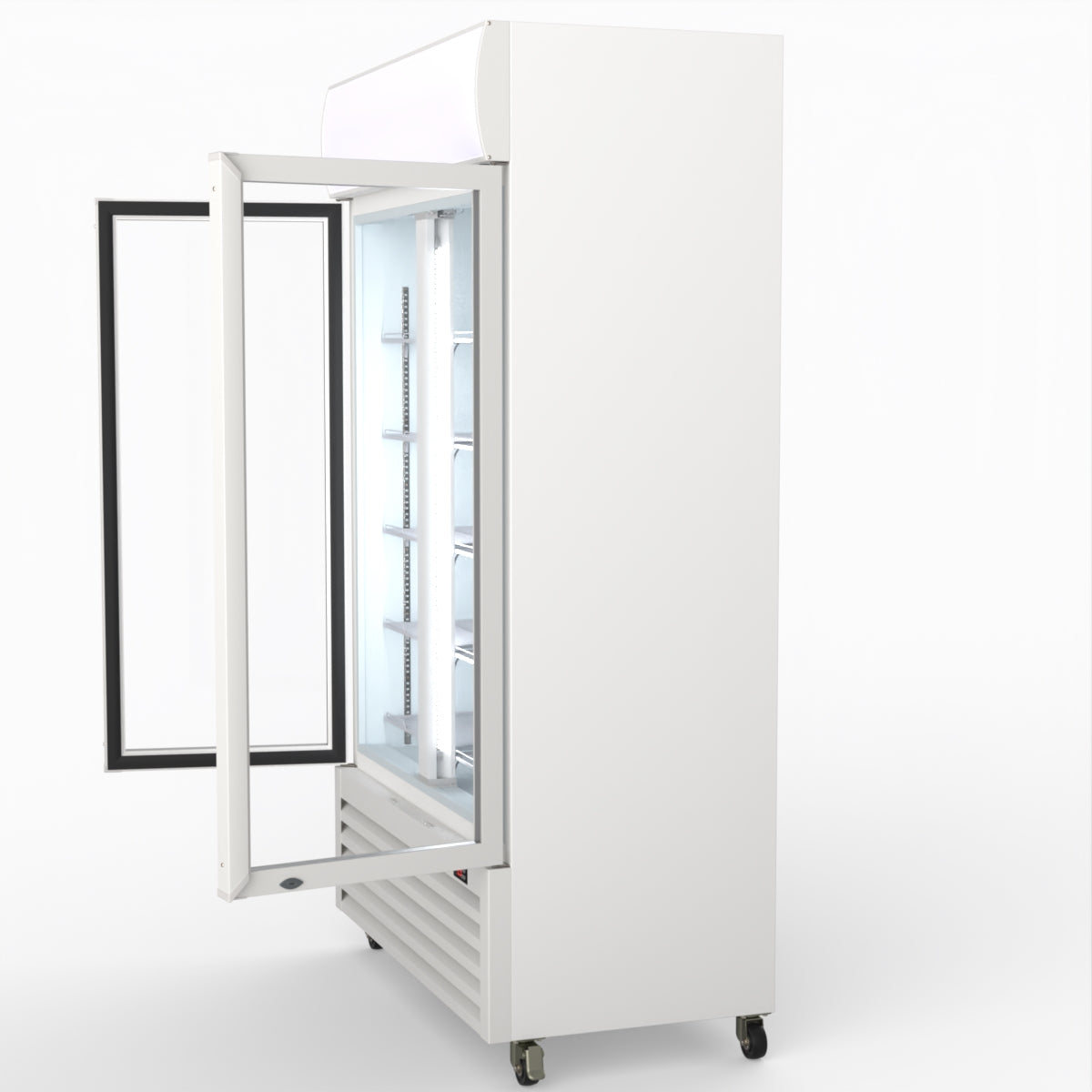 Thermaster 730L Two Glass Door Colourbond Upright Drink Fridge LG-730P