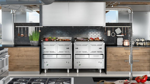 Scheer Gas Lava Rock Parilla Grill - 1200mm Width - LV620A-1200