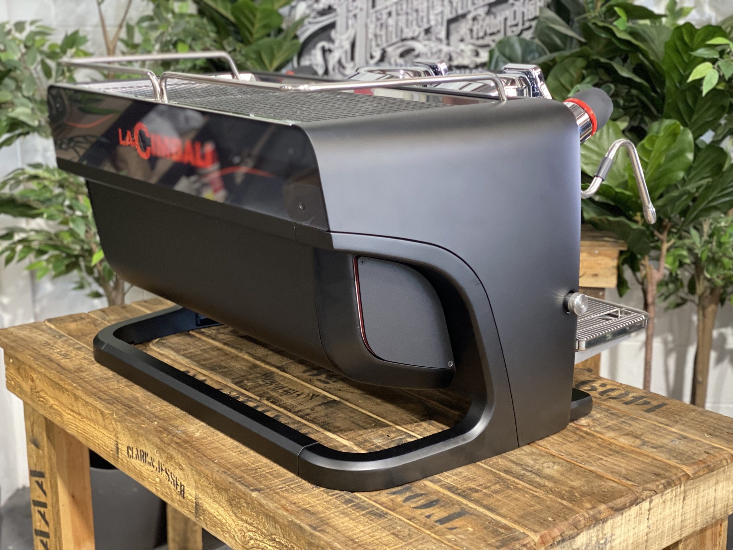 La Cimbali M200 GTI Black - 2 Group Commercial Espresso Machine - Red
