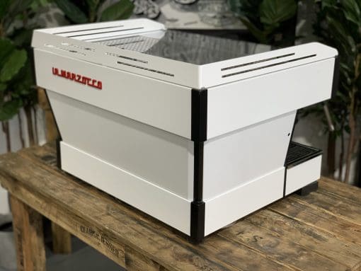 La Marzocco Linea PB White - 2 Group Commercial Espresso Machine - Stainless