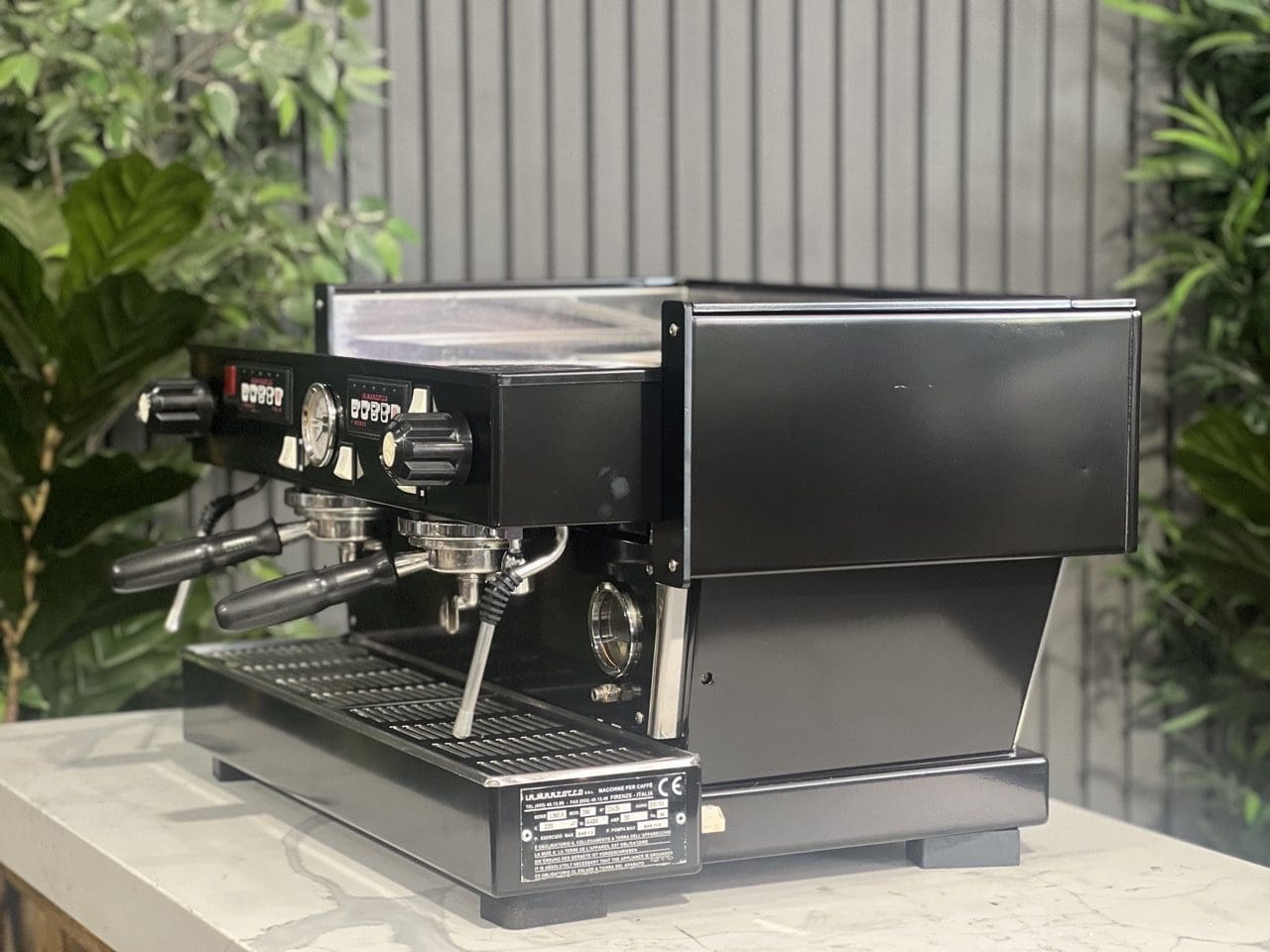 La Marzocco Linea Classic Matte - 2 Group Commercial Espresso Machine - Black