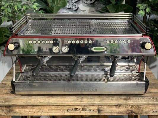 La Marzocco FB80 - 3 Group Commercial Espresso Machine - Red