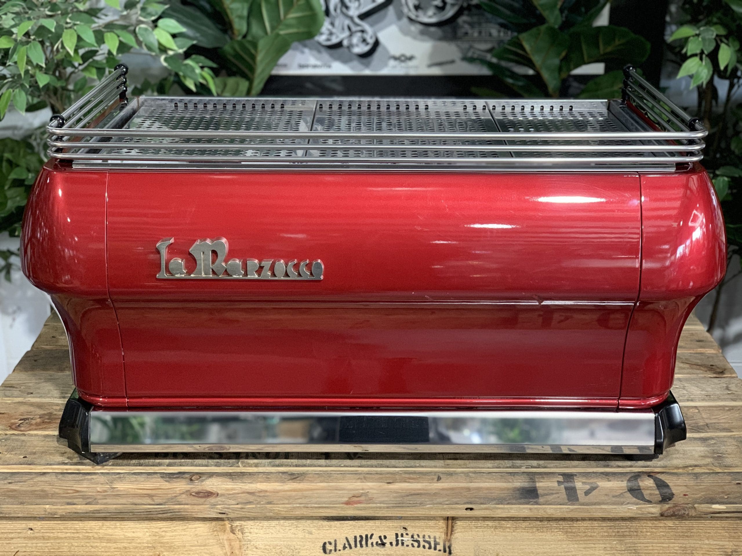 La Marzocco FB80 - 3 Group Commercial Espresso Machine - Red