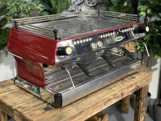 La Marzocco FB80 - 3 Group Commercial Espresso Machine - Red