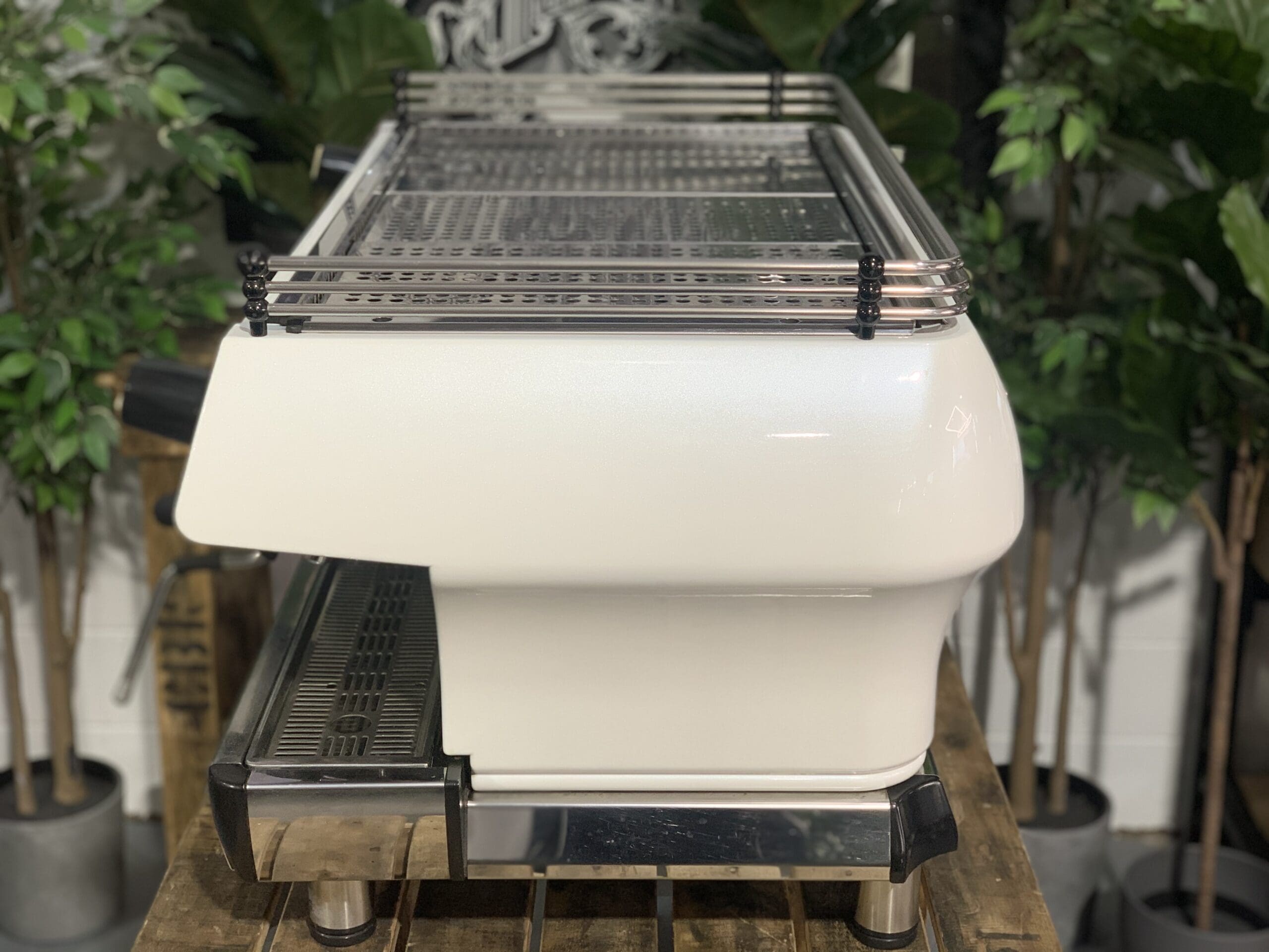 La Marzocco FB80 Pearl - 3 Group Commercial Espresso Machine - White