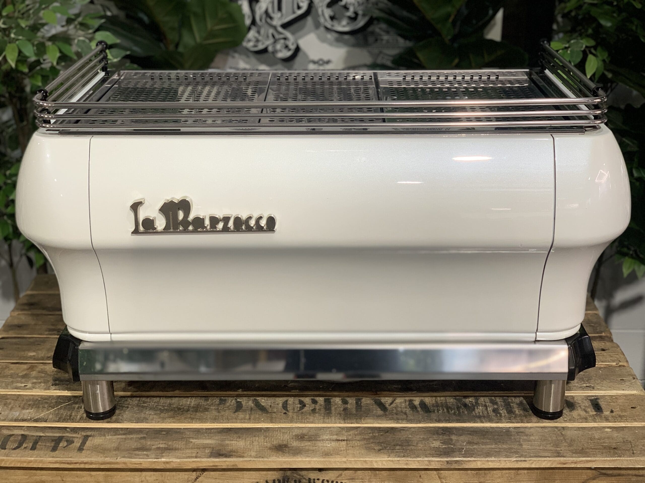 La Marzocco FB80 Pearl - 3 Group Commercial Espresso Machine - White