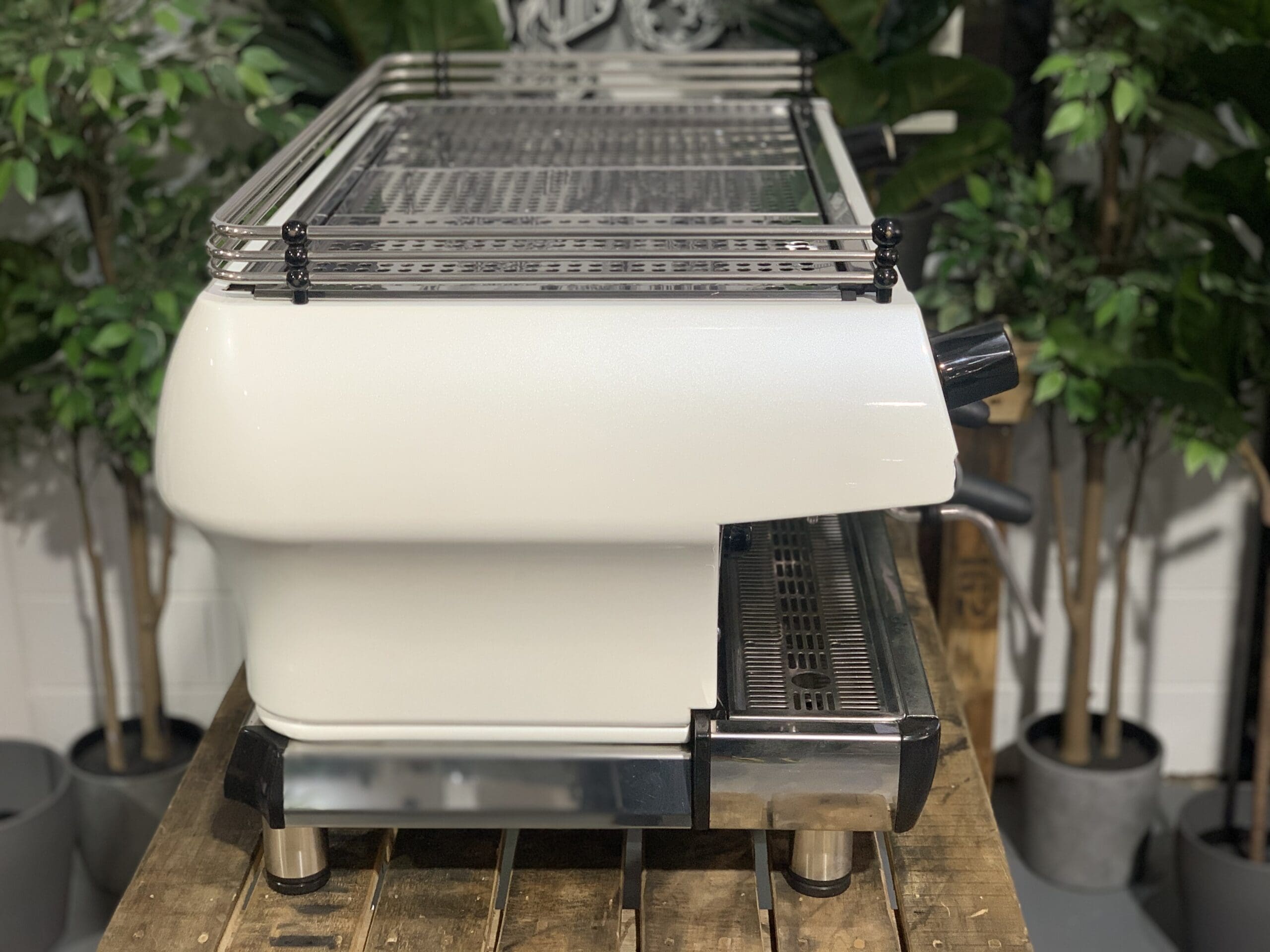 La Marzocco FB80 Pearl - 3 Group Commercial Espresso Machine - White