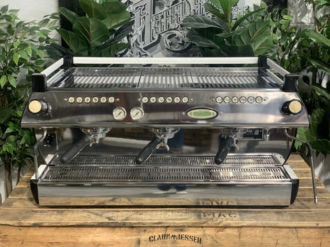 La Marzocco GB5 White - 3 Group Commercial Espresso Machine - Black