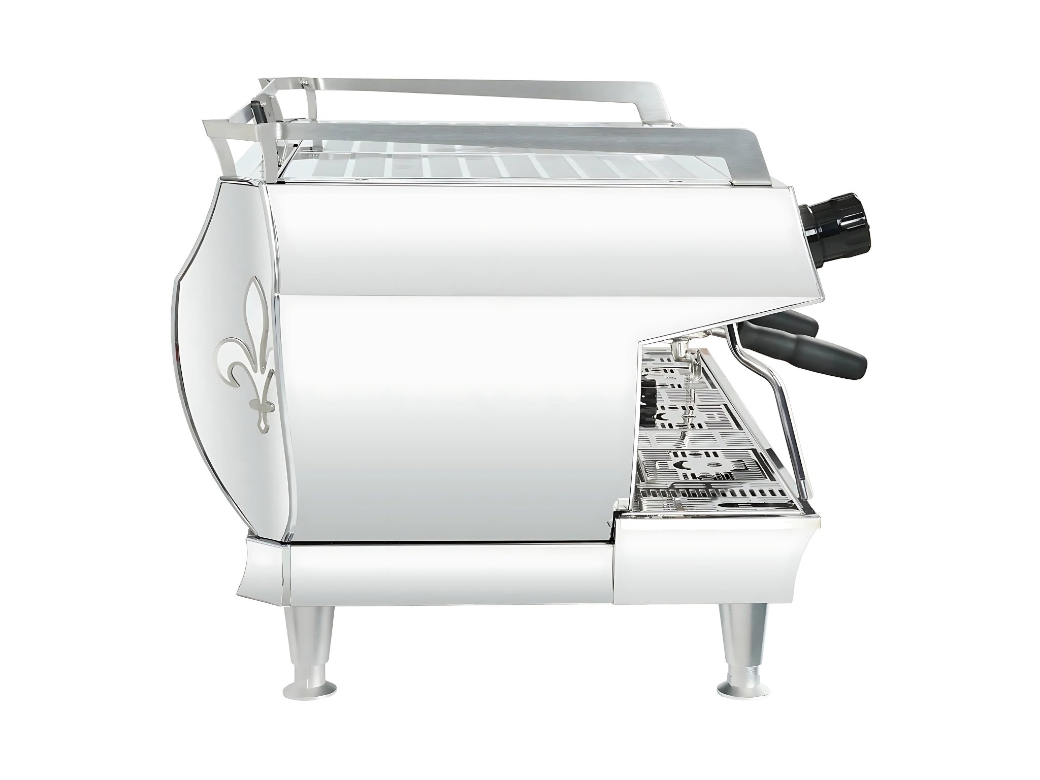 La Marzocco GB5 X ABR High Feet - 2 Group Commercial Espresso Machine - Stainless