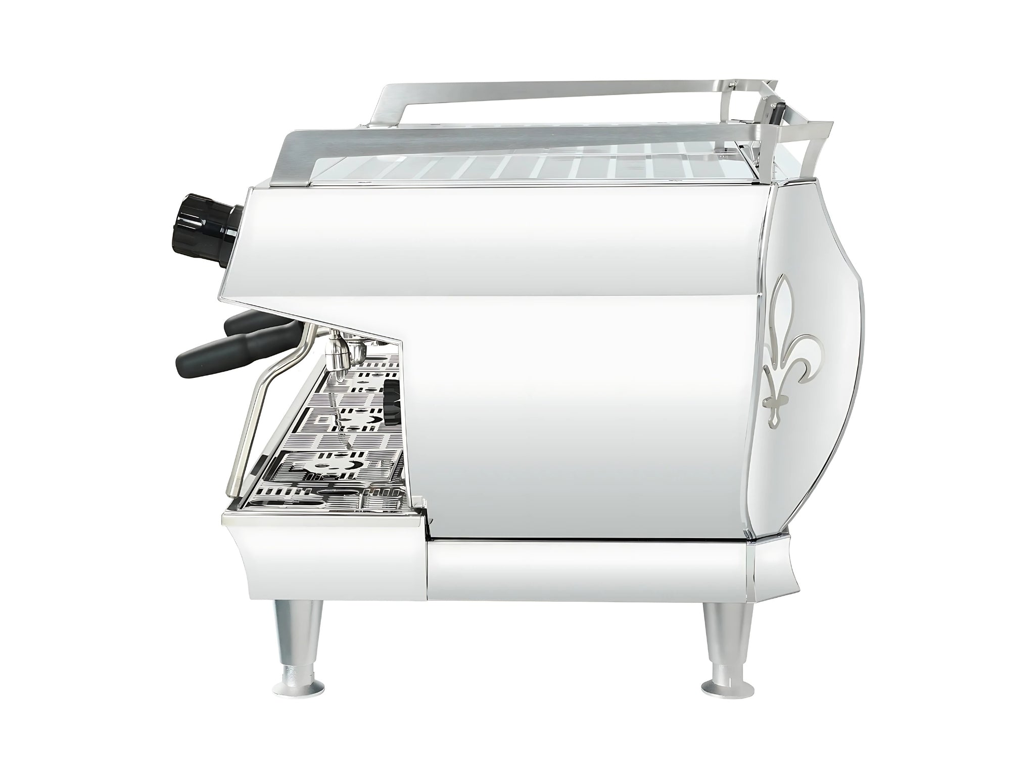 La Marzocco GB5 X ABR High Feet - 2 Group Commercial Espresso Machine - Stainless