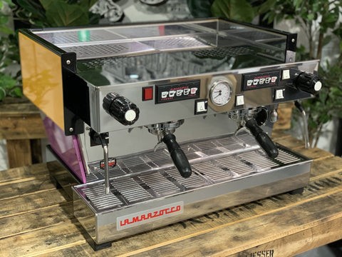 La Marzocco Linea Classic Purple - 2 Group Commercial Espresso Machine - Orange