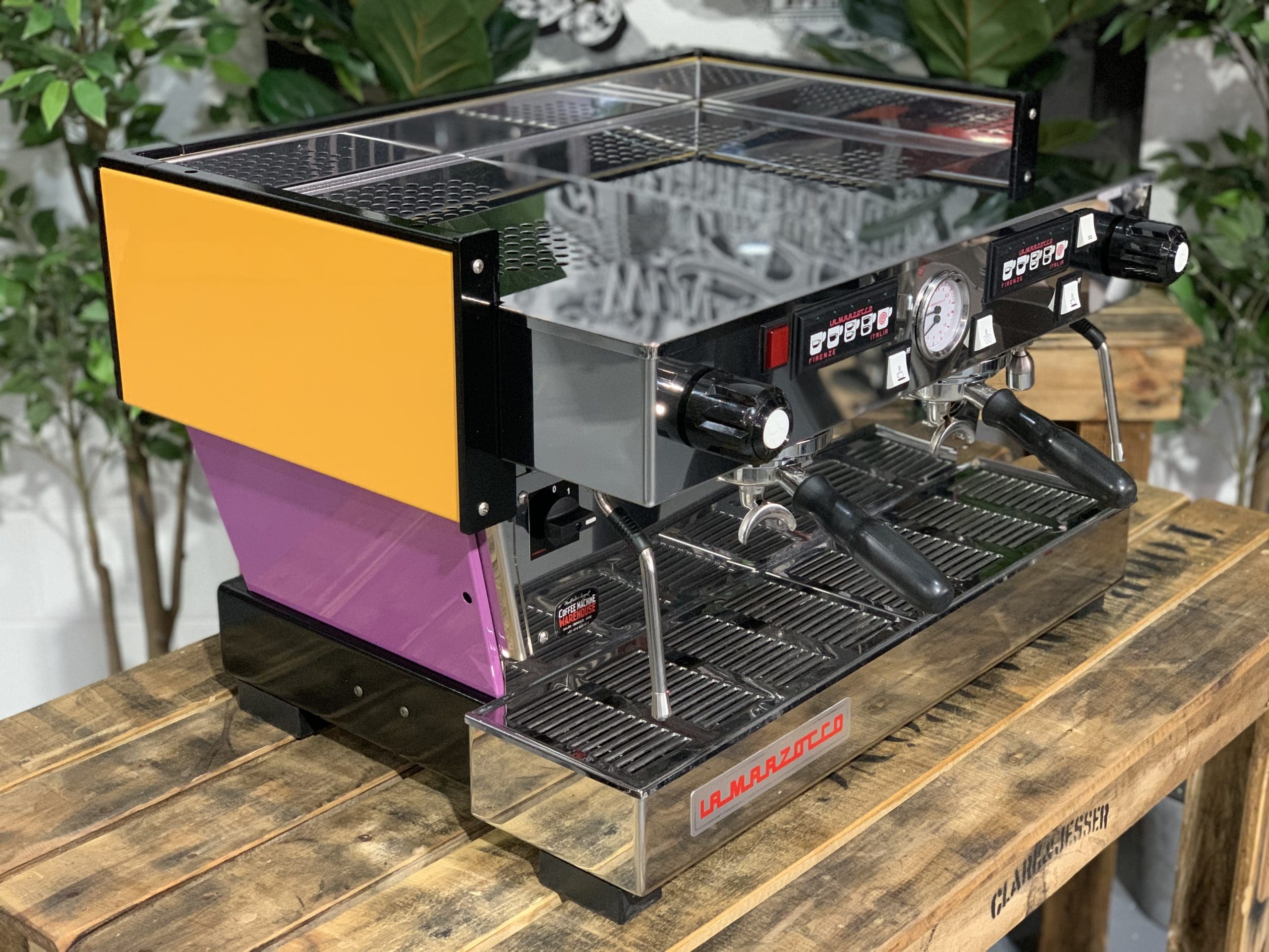 La Marzocco Linea Orange - 2 Group Commercial Espresso Machine - Purple