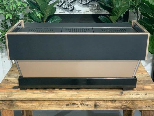 La Marzocco Linea Black & Rose - 3 Group Commercial Espresso Machine - Gold