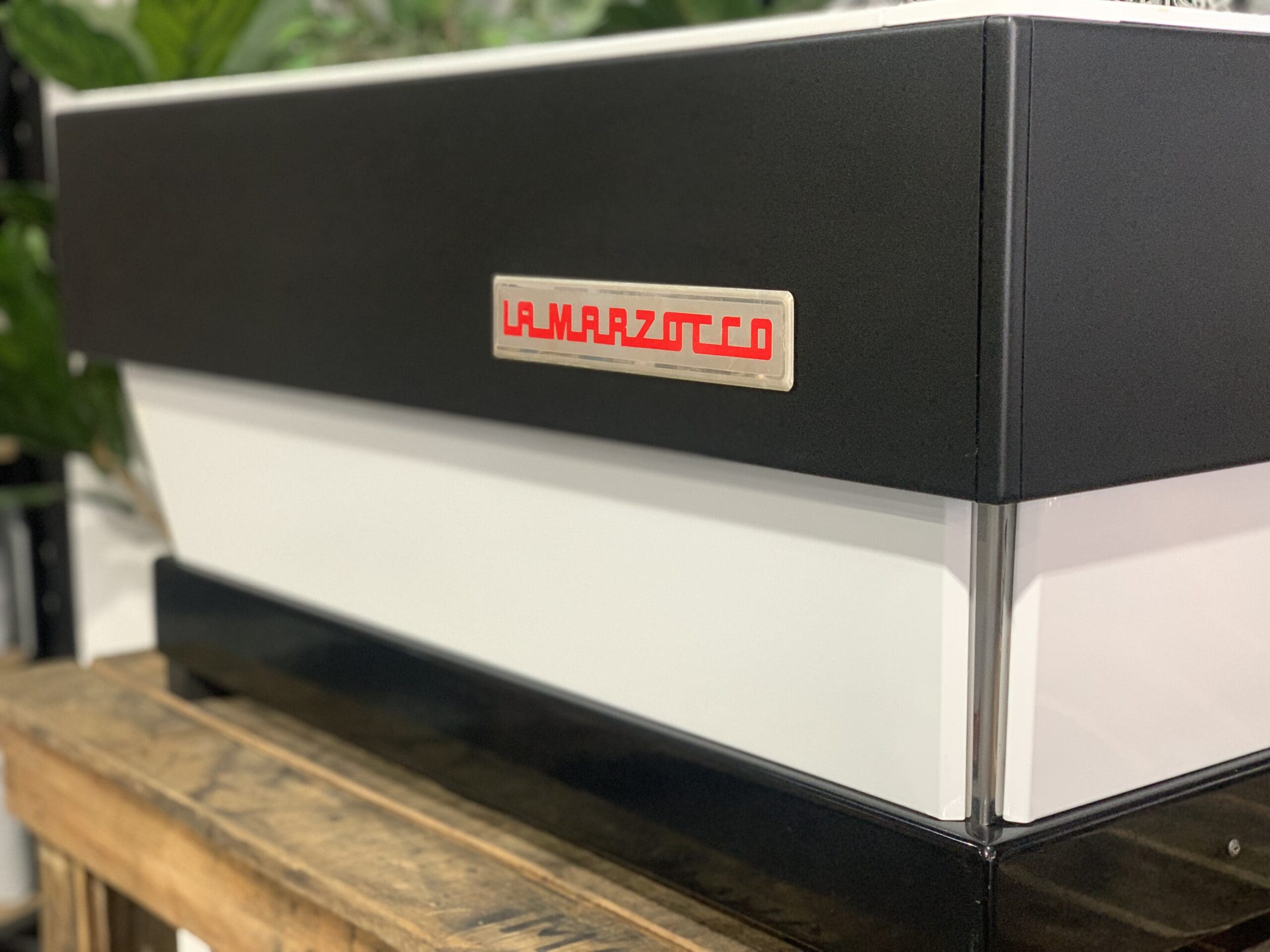La Marzocco Linea Classic White - 3 Group Commercial Espresso Machine - Black
