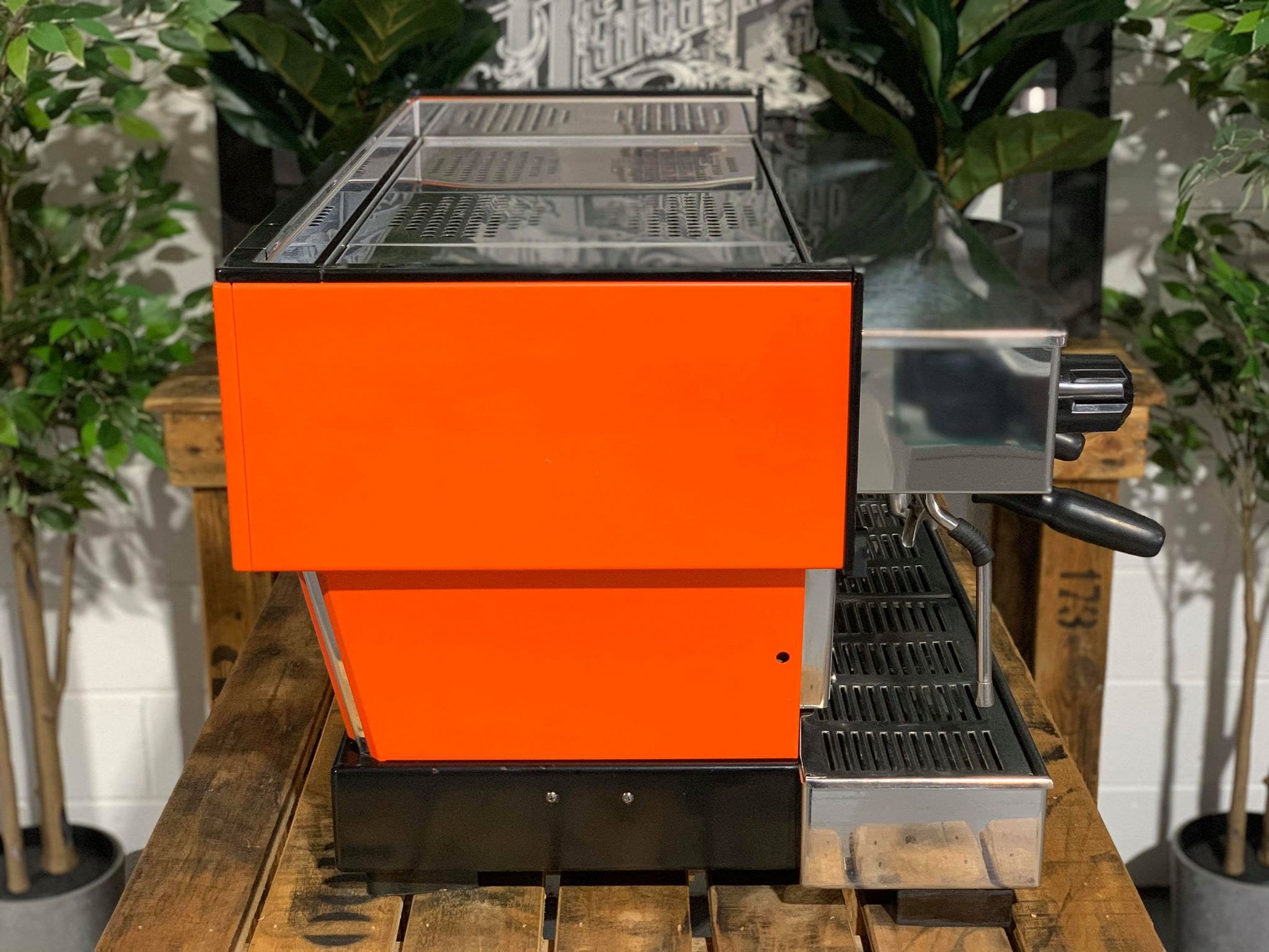 La Marzocco Linea Classic - 3 Group Commercial Espresso Machine - Orange