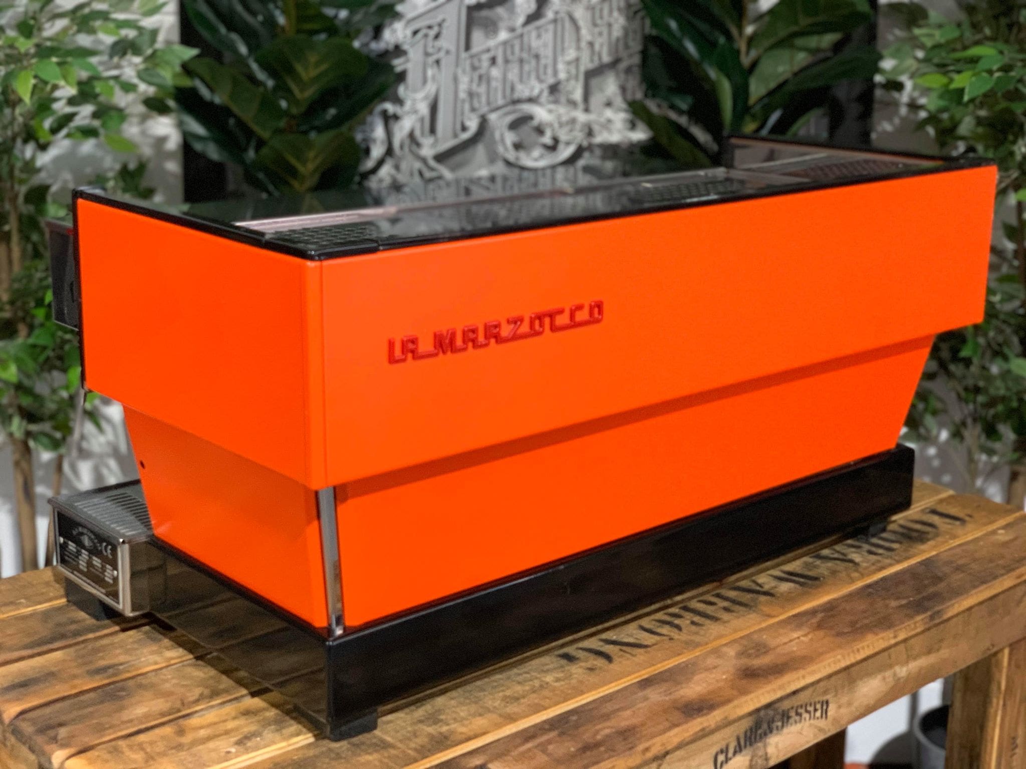 La Marzocco Linea Classic - 3 Group Commercial Espresso Machine - Orange