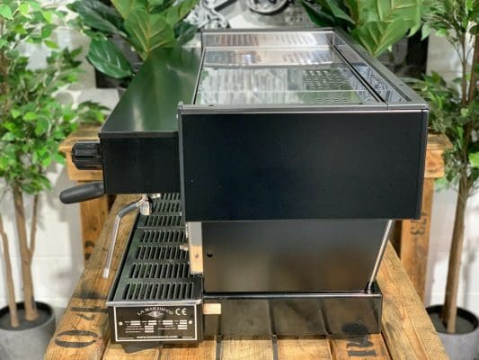 La Marzocco Linea Classic Black on - 3 Group Commercial Espresso Machine - Black