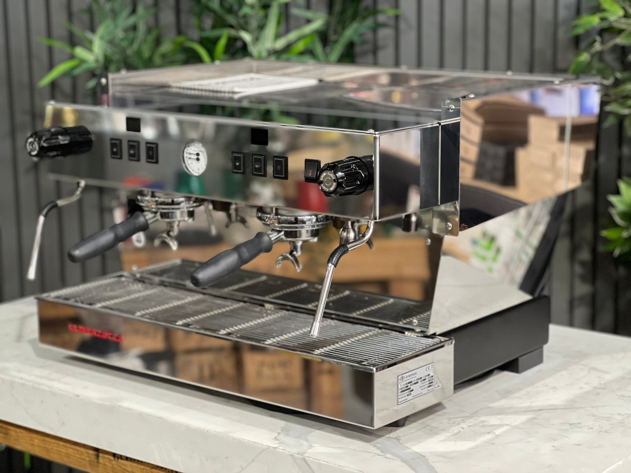La Marzocco Linea Classic S AV - 2 Group Commercial Espresso Machine - Stainless