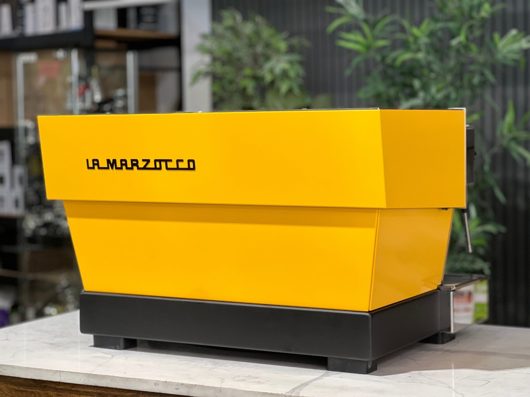 La Marzocco Linea Classic S AV - 2 Group Commercial Espresso Machine - Yellow