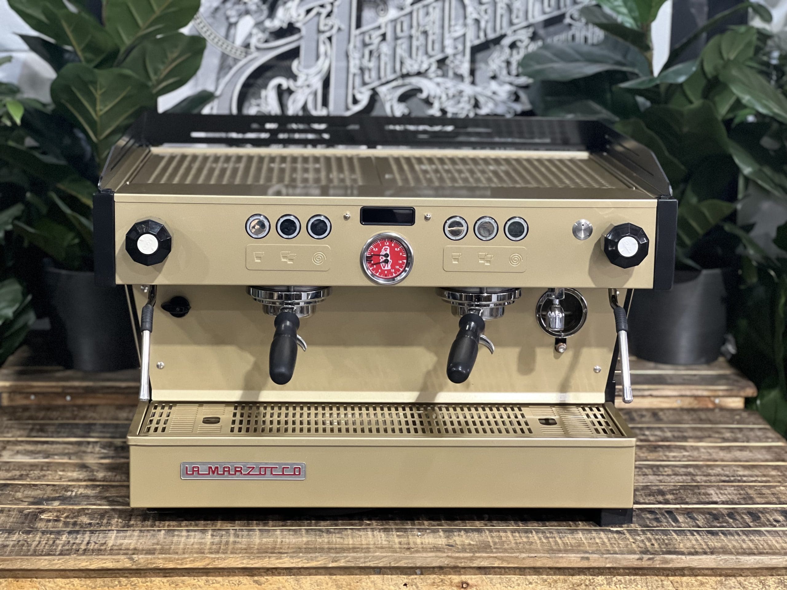 La Marzocco Linea PB Gold - 2 Group Commercial Espresso Machine - Black