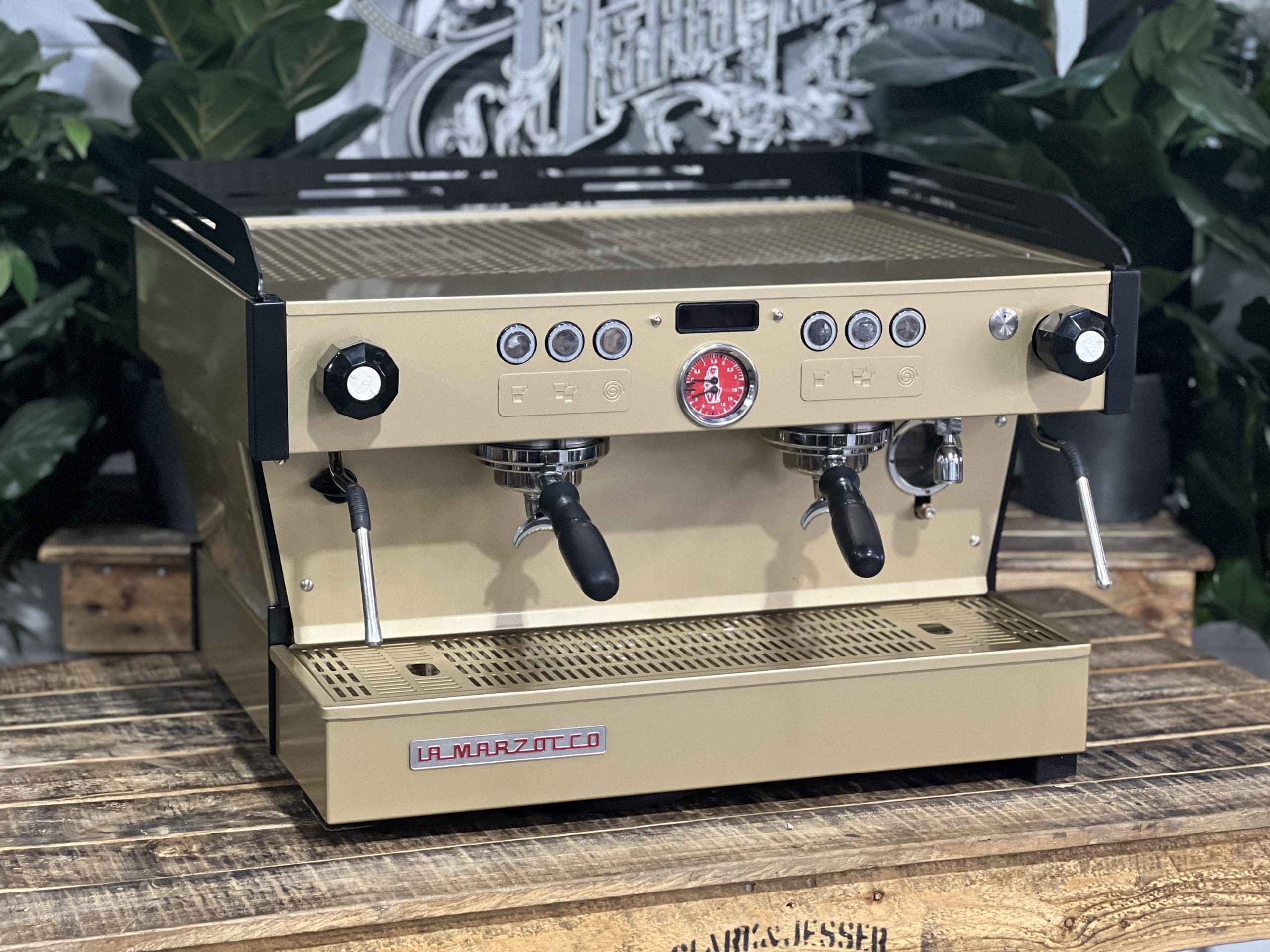 La Marzocco Linea PB Gold - 2 Group Commercial Espresso Machine - Black
