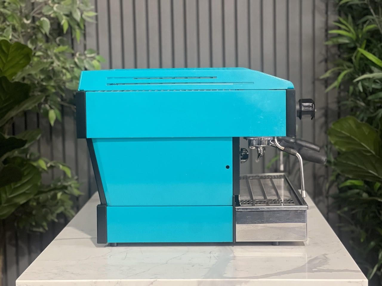 La Marzocco Linea PB Dark Aqua - 2 Group Commercial Espresso Machine - Green
