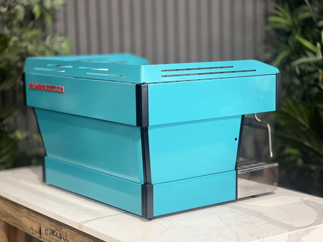 La Marzocco Linea PB Dark Aqua - 2 Group Commercial Espresso Machine - Green
