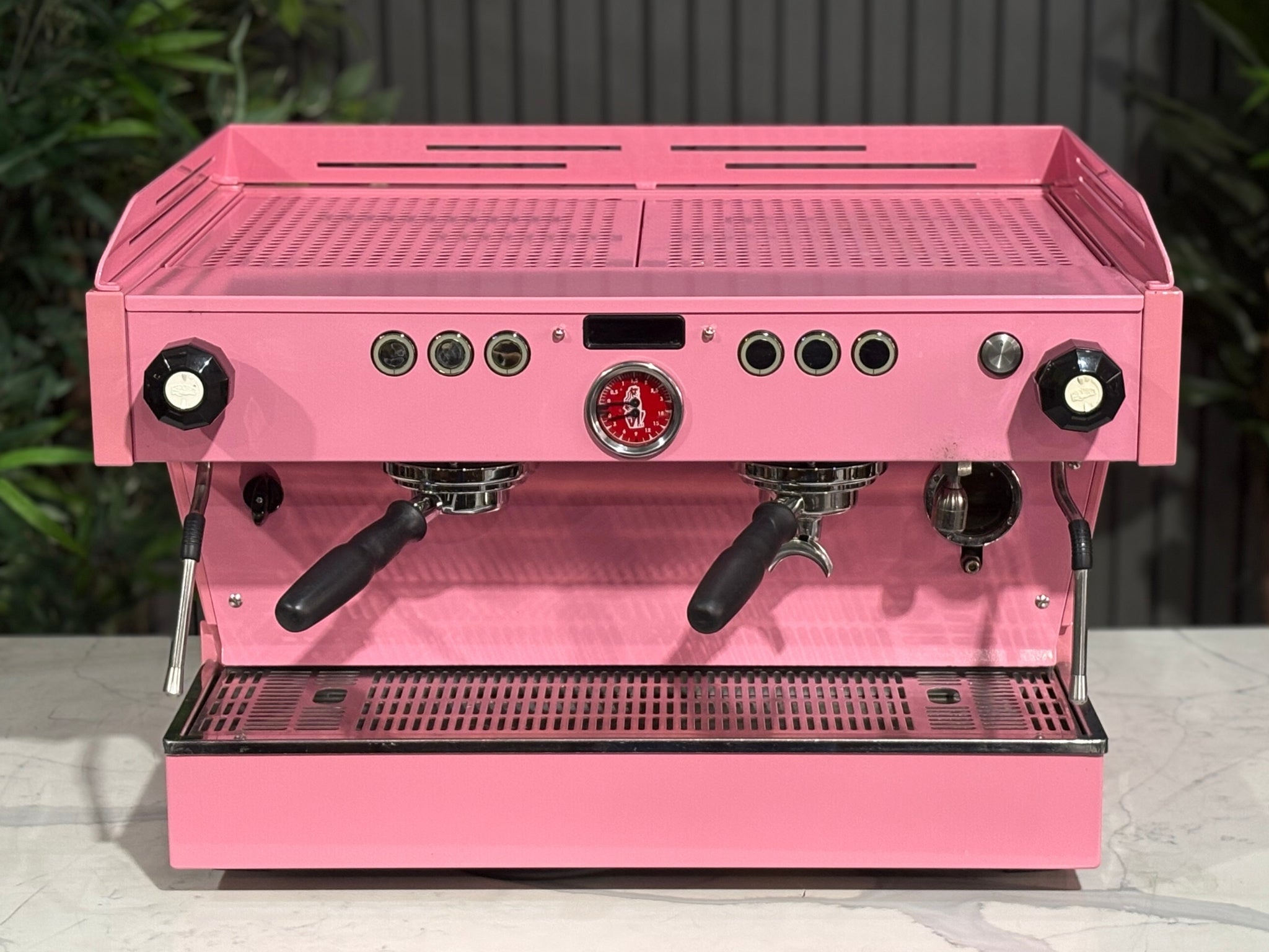La Marzocco Linea PB Dark - 2 Group Commercial Espresso Machine - Pink