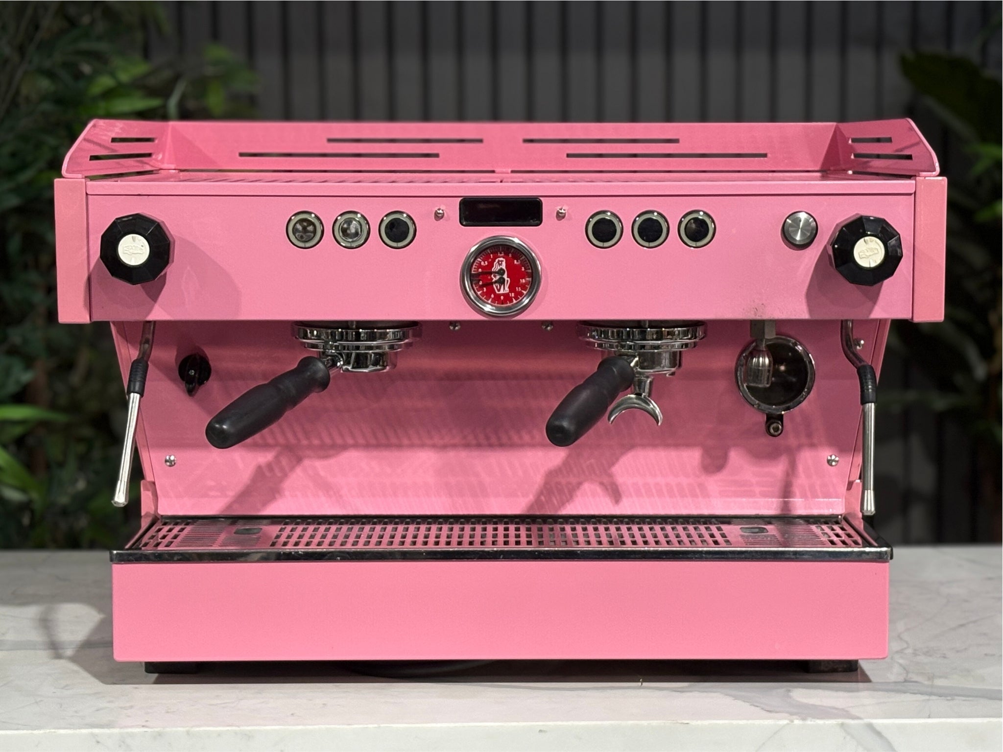 La Marzocco Linea PB Dark - 2 Group Commercial Espresso Machine - Pink