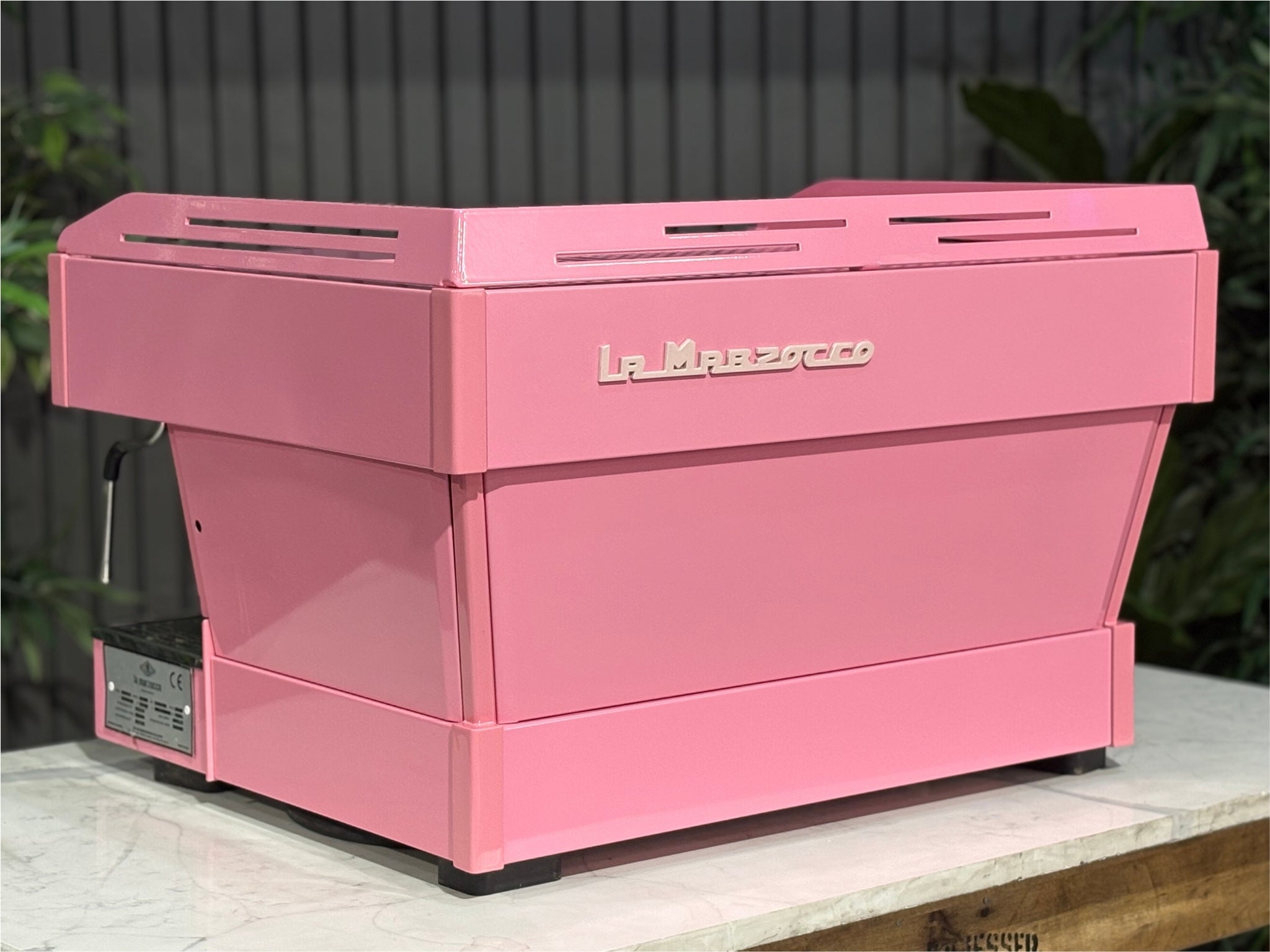 La Marzocco Linea PB Dark - 2 Group Commercial Espresso Machine - Pink