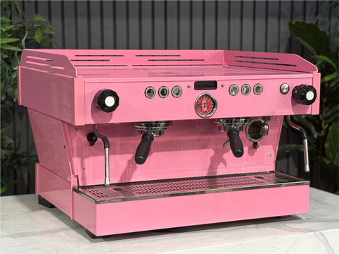 La Marzocco Linea PB Dark - 2 Group Commercial Espresso Machine - Pink