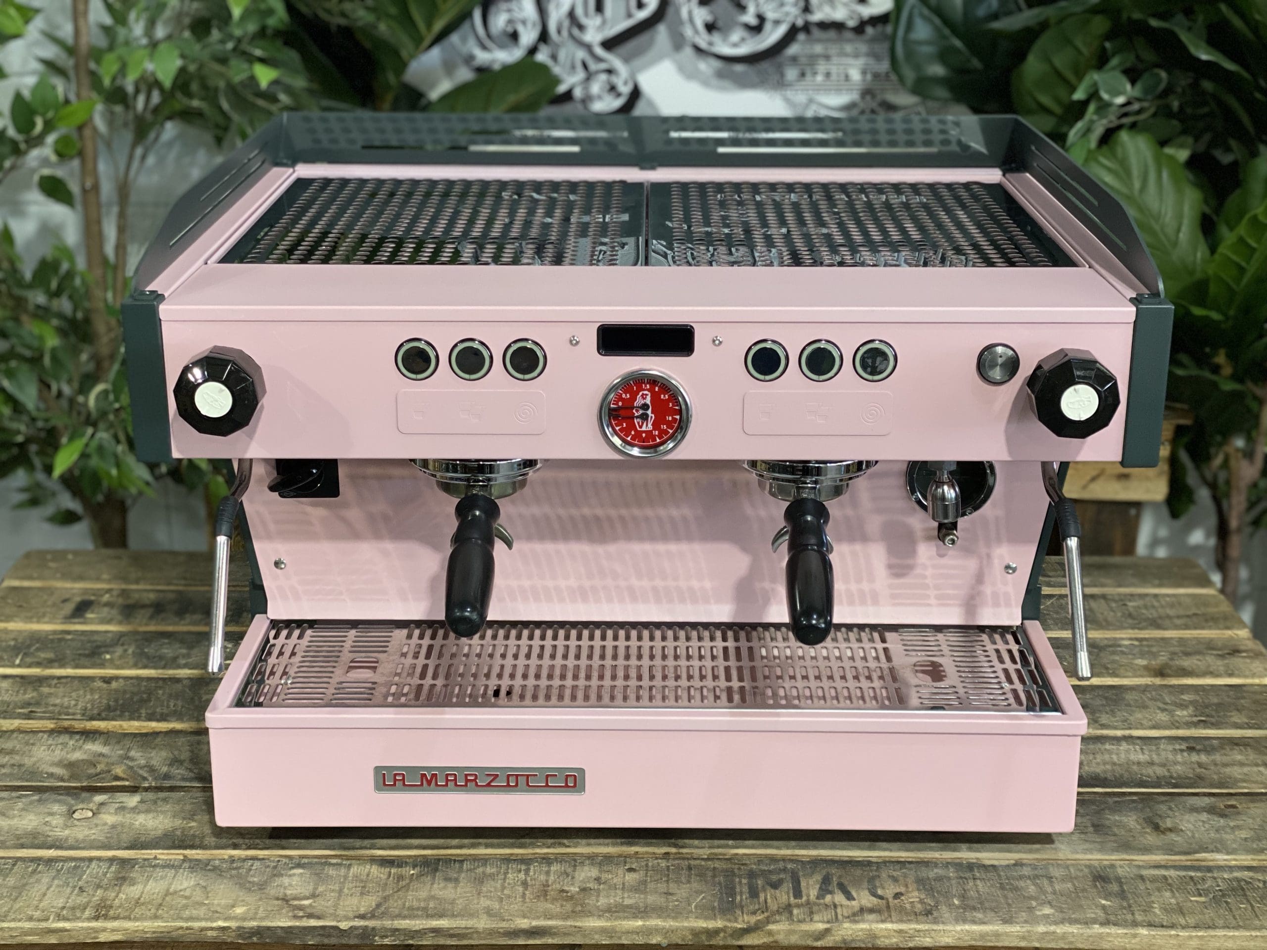 La Marzocco Linea PB & Charcoal - 2 Group Commercial Espresso Machine - Pink