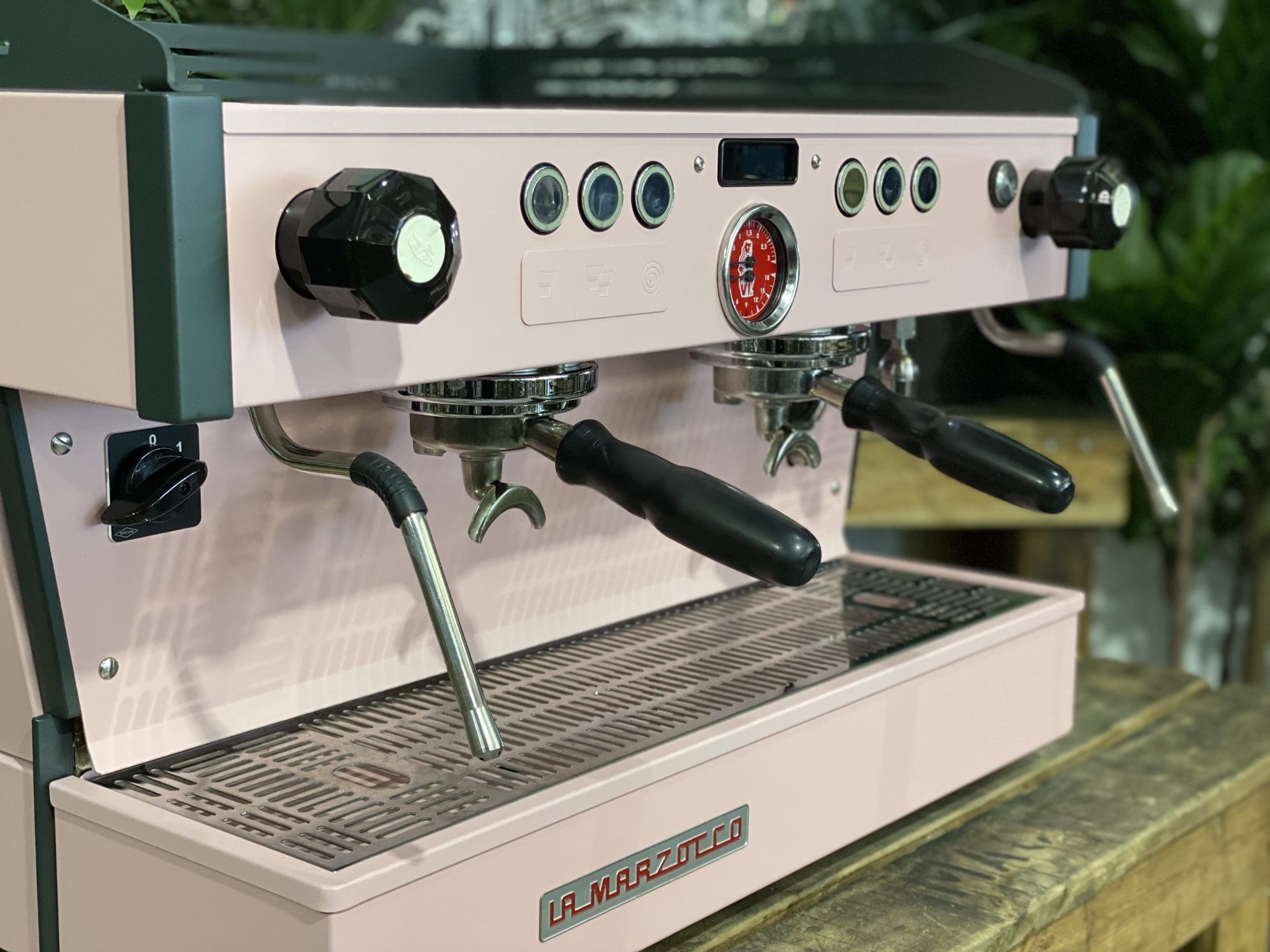 La Marzocco Linea PB & Charcoal - 2 Group Commercial Espresso Machine - Pink