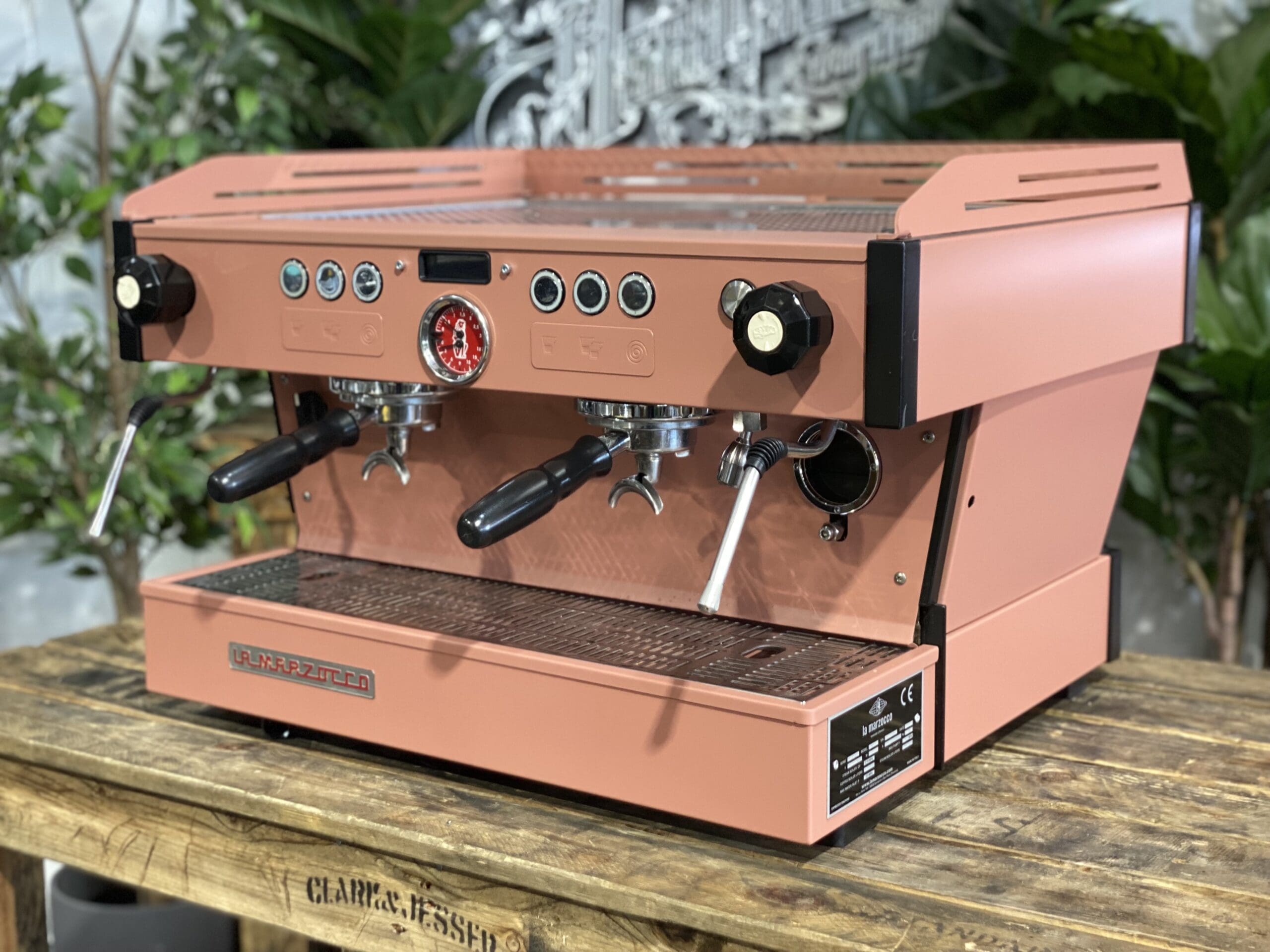 La Marzocco Linea PB Dusty - 2 Group Commercial Espresso Machine - Pink