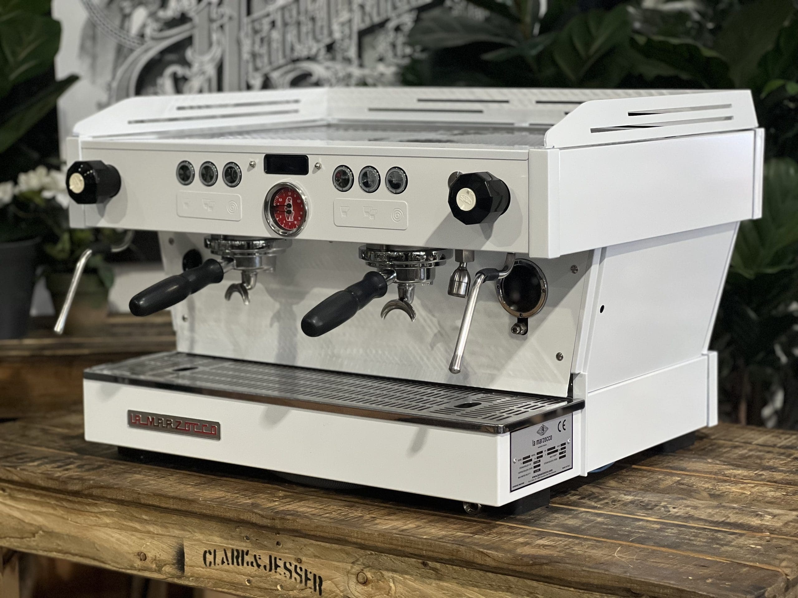 La Marzocco Linea PB Full - 2 Group Commercial Espresso Machine - White
