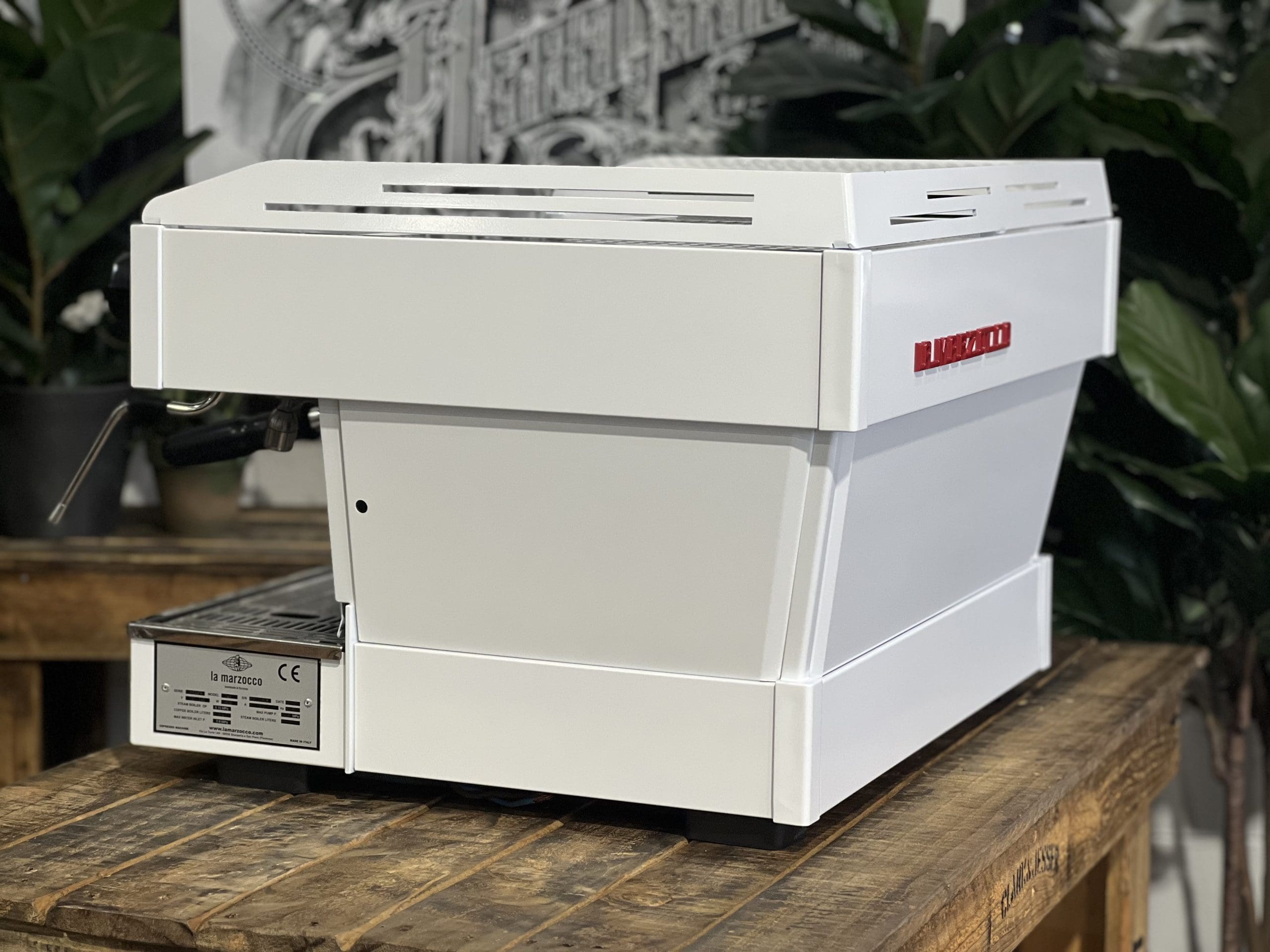 La Marzocco Linea PB Full - 2 Group Commercial Espresso Machine - White