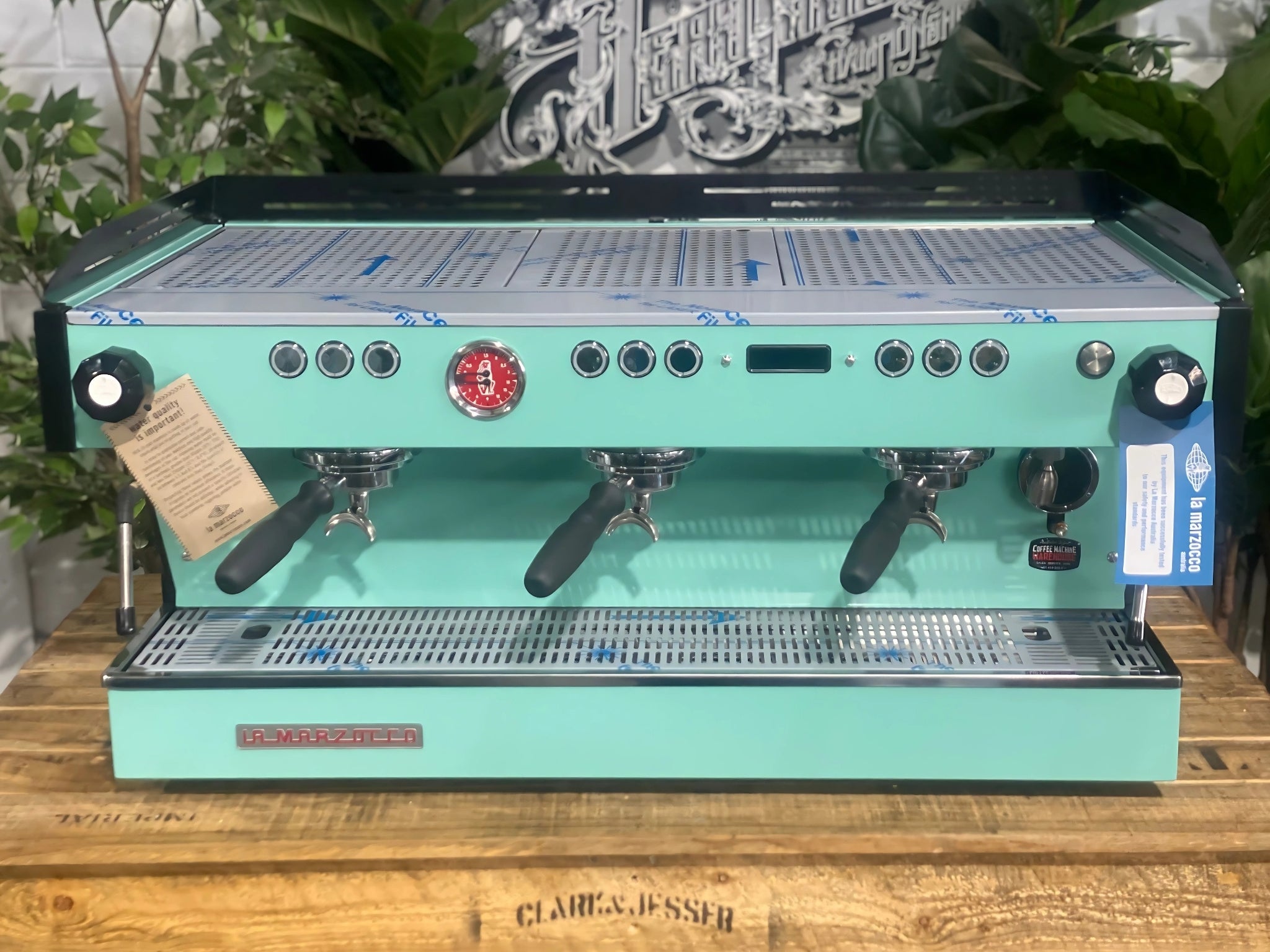 La Marzocco Linea PB - 3 Group Commercial Espresso Machine - Aqua
