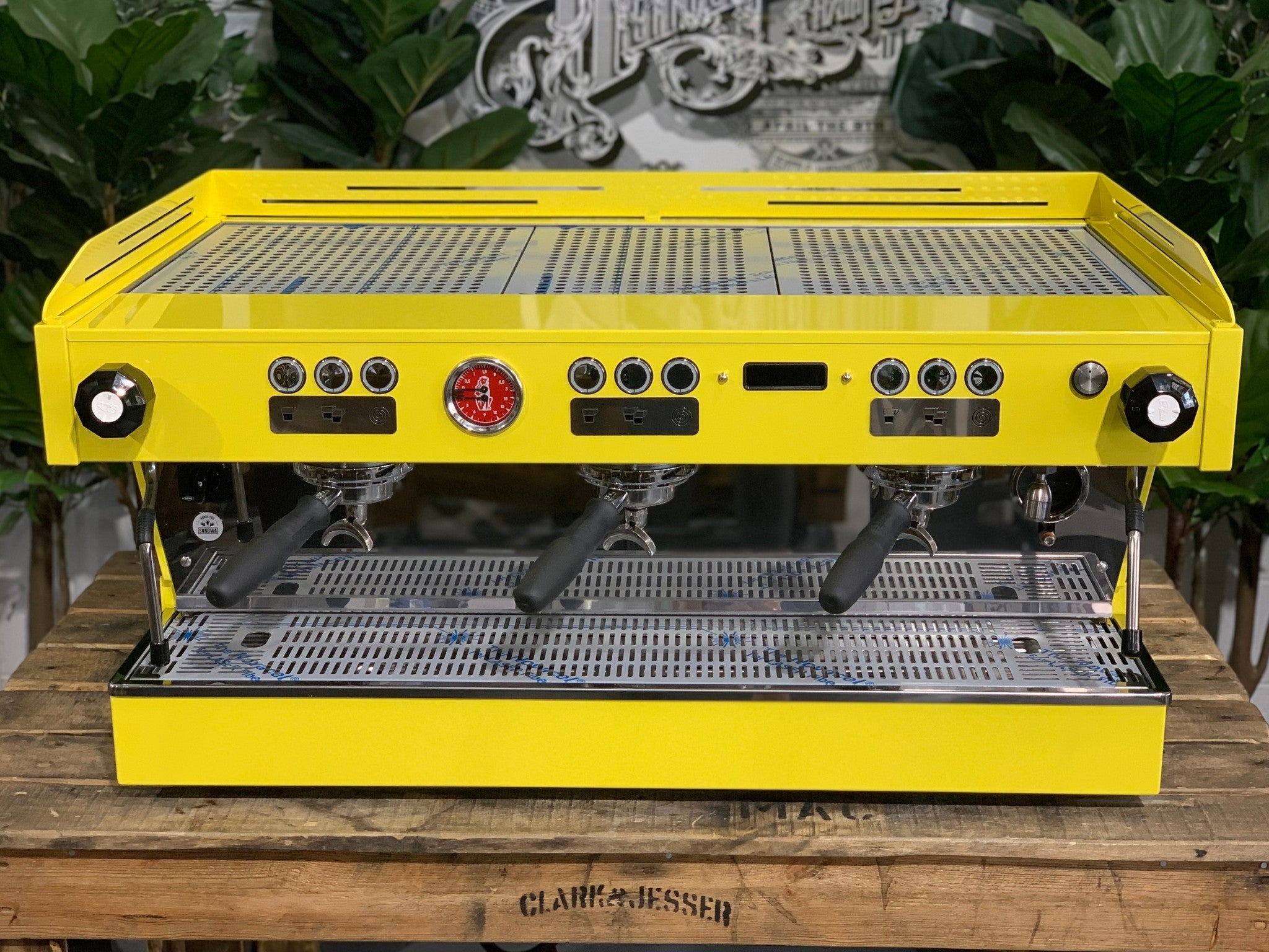 La Marzocco Linea PB - 3 Group Commercial Espresso Machine - Yellow