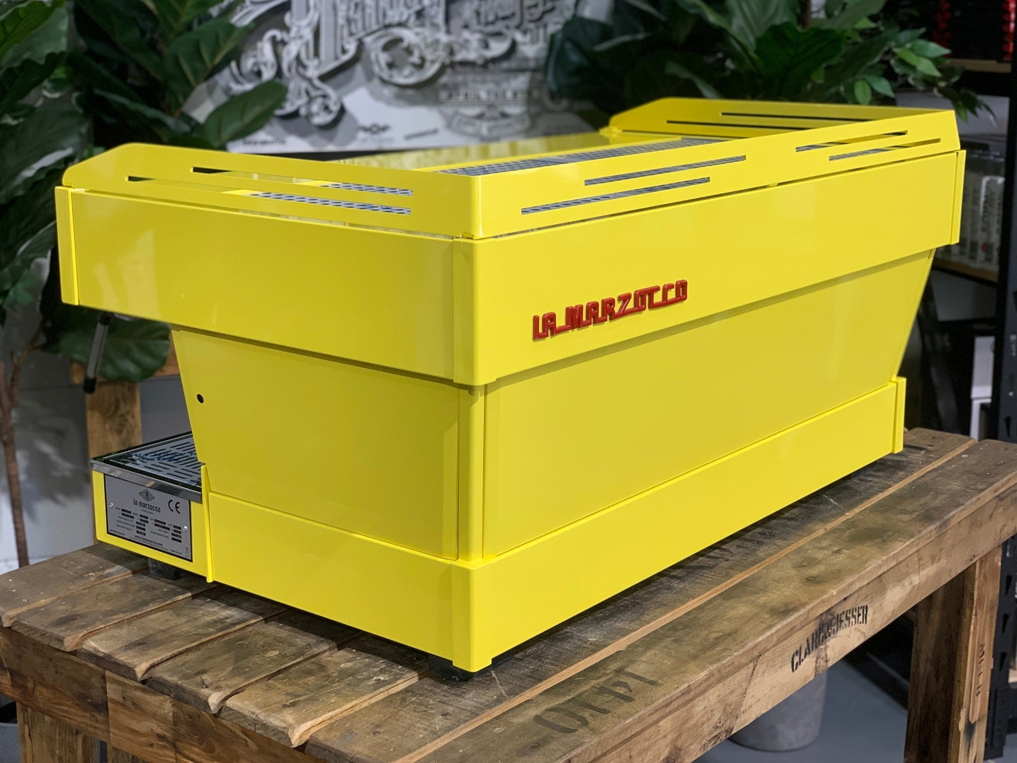 La Marzocco Linea PB - 3 Group Commercial Espresso Machine - Yellow