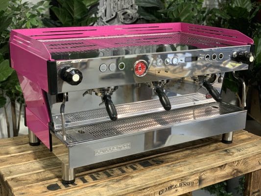 La Marzocco Linea PB - 3 Group Commercial Espresso Machine - Pink