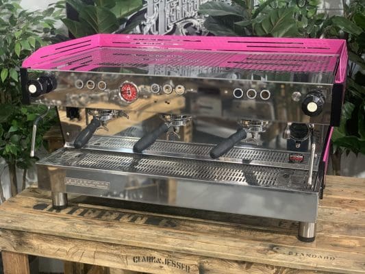 La Marzocco Linea PB - 3 Group Commercial Espresso Machine - Pink