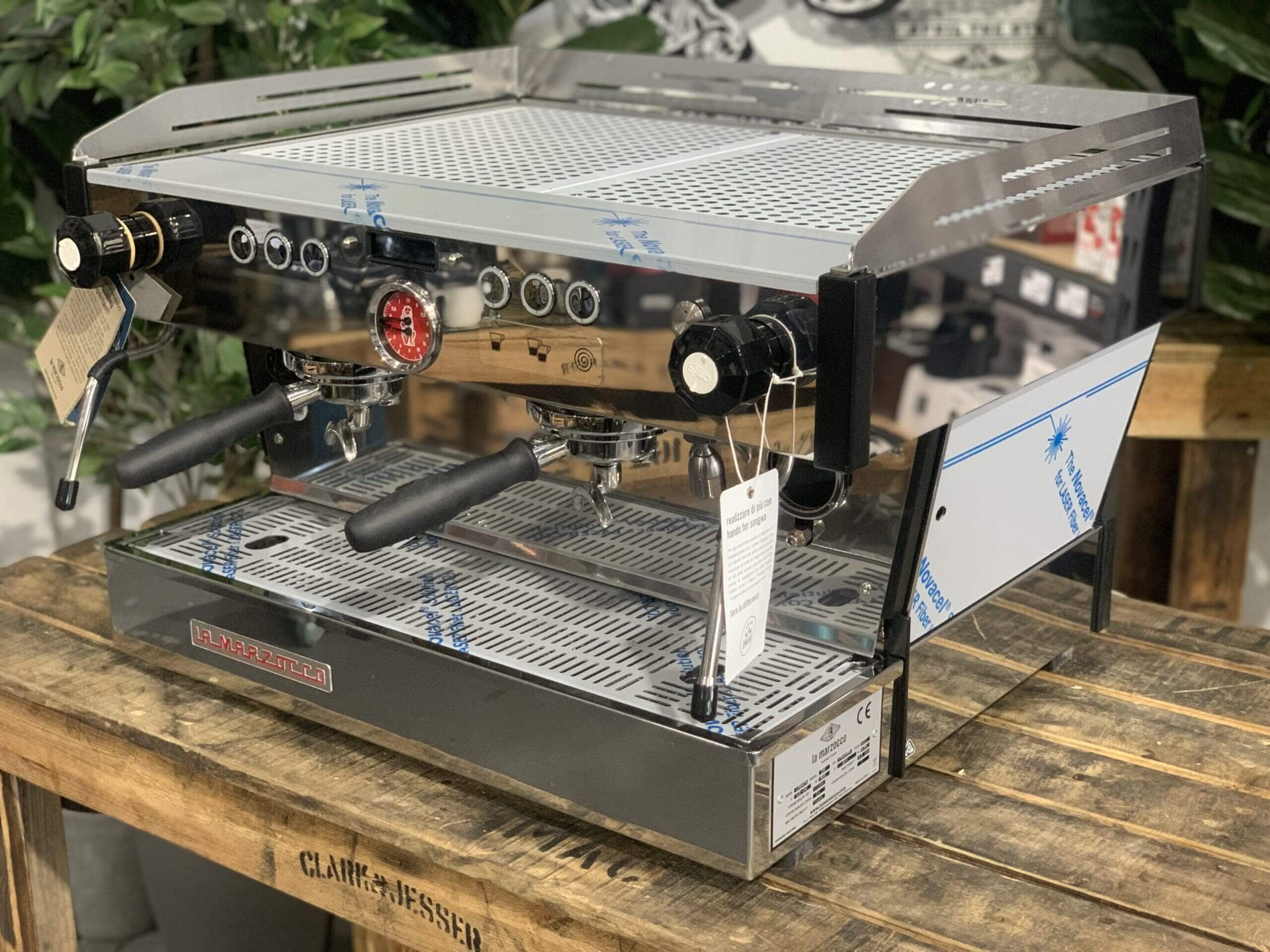 La Marzocco Linea PB - 2 Group Commercial Espresso Machine - Stainless Steel
