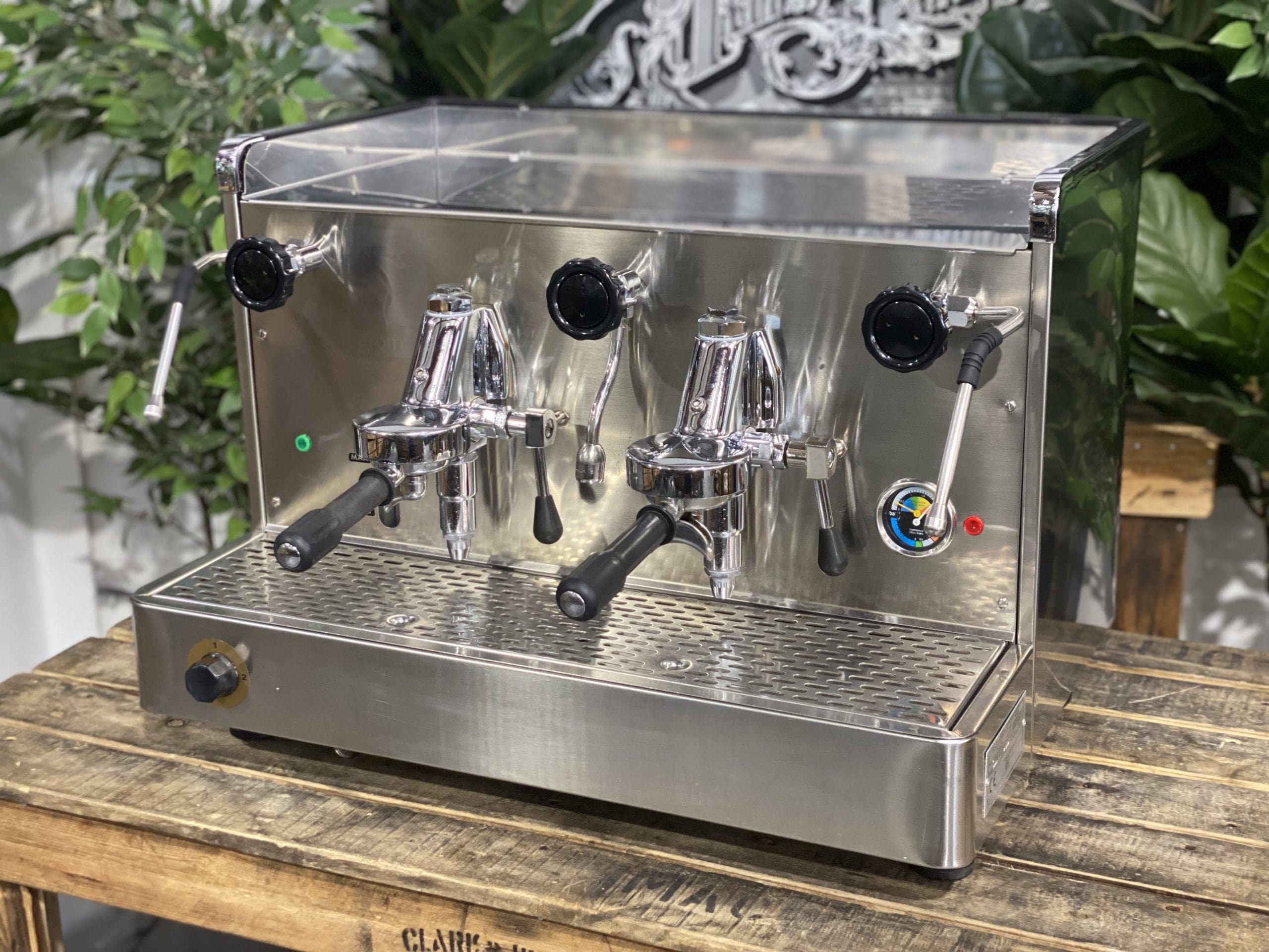 La Rocca Verona Express - 2 Group Commercial Espresso Machine - Stainless