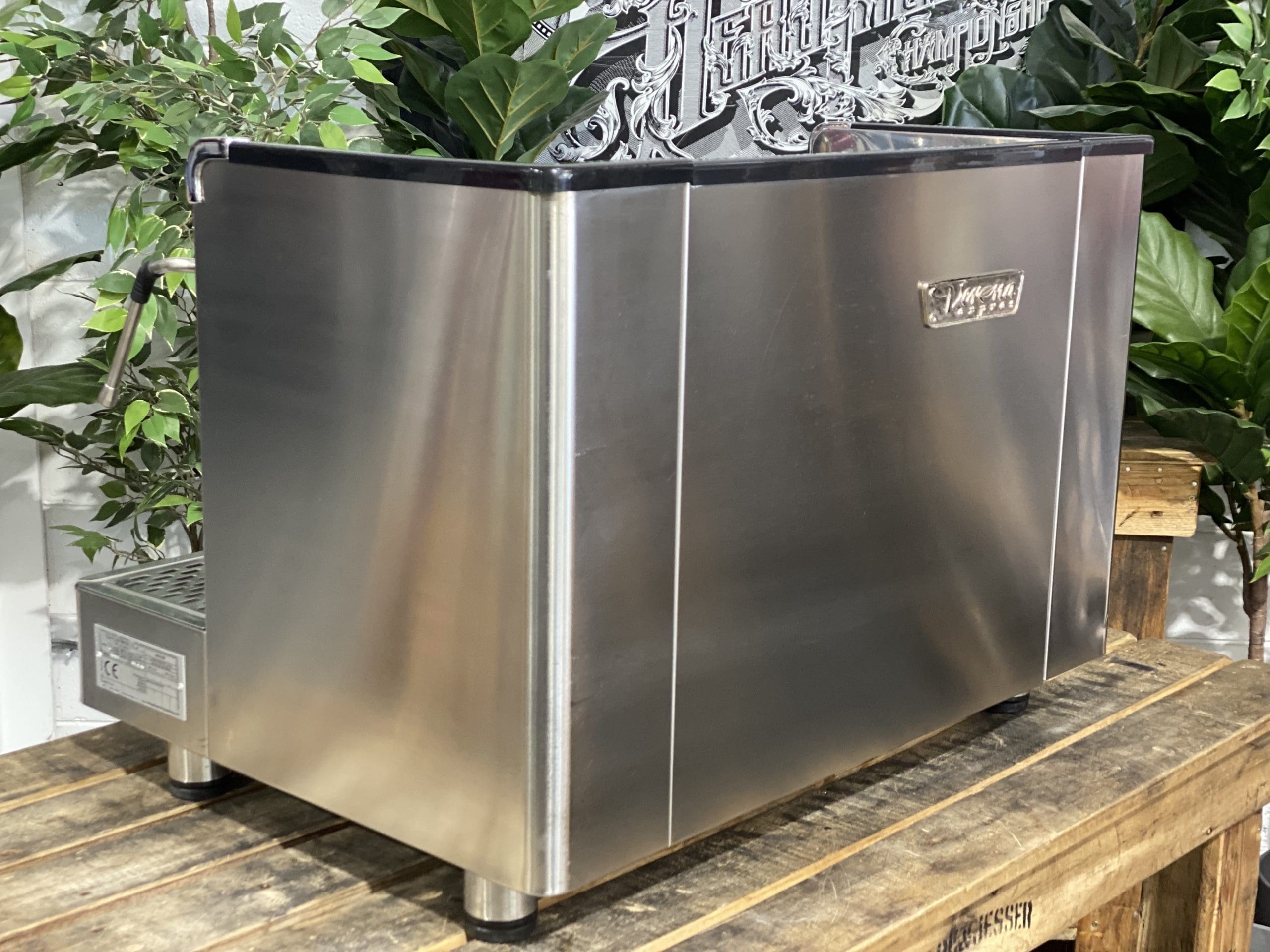 La Rocca Verona Express - 2 Group Commercial Espresso Machine - Stainless
