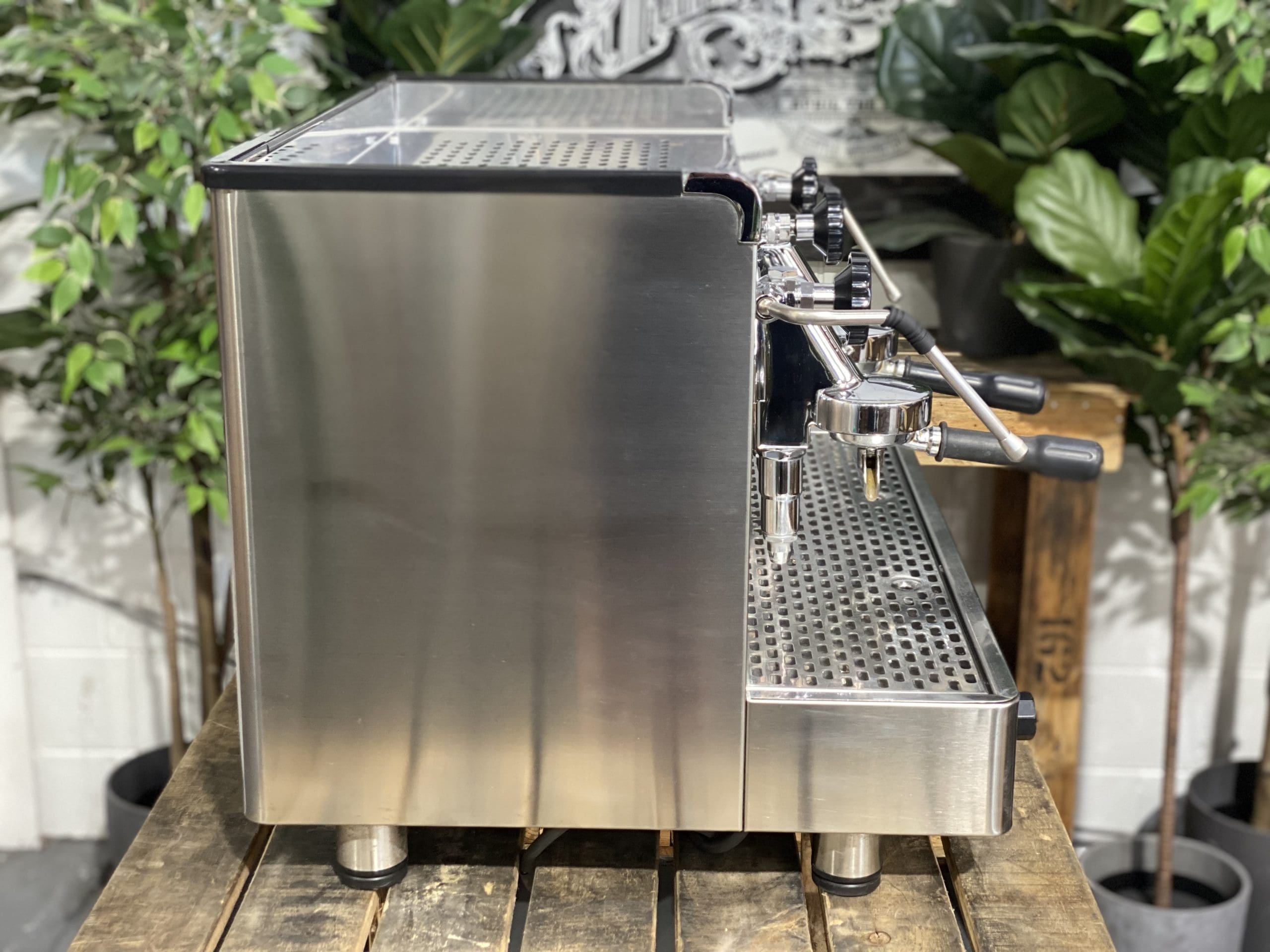 La Rocca Verona Express - 2 Group Commercial Espresso Machine - Stainless