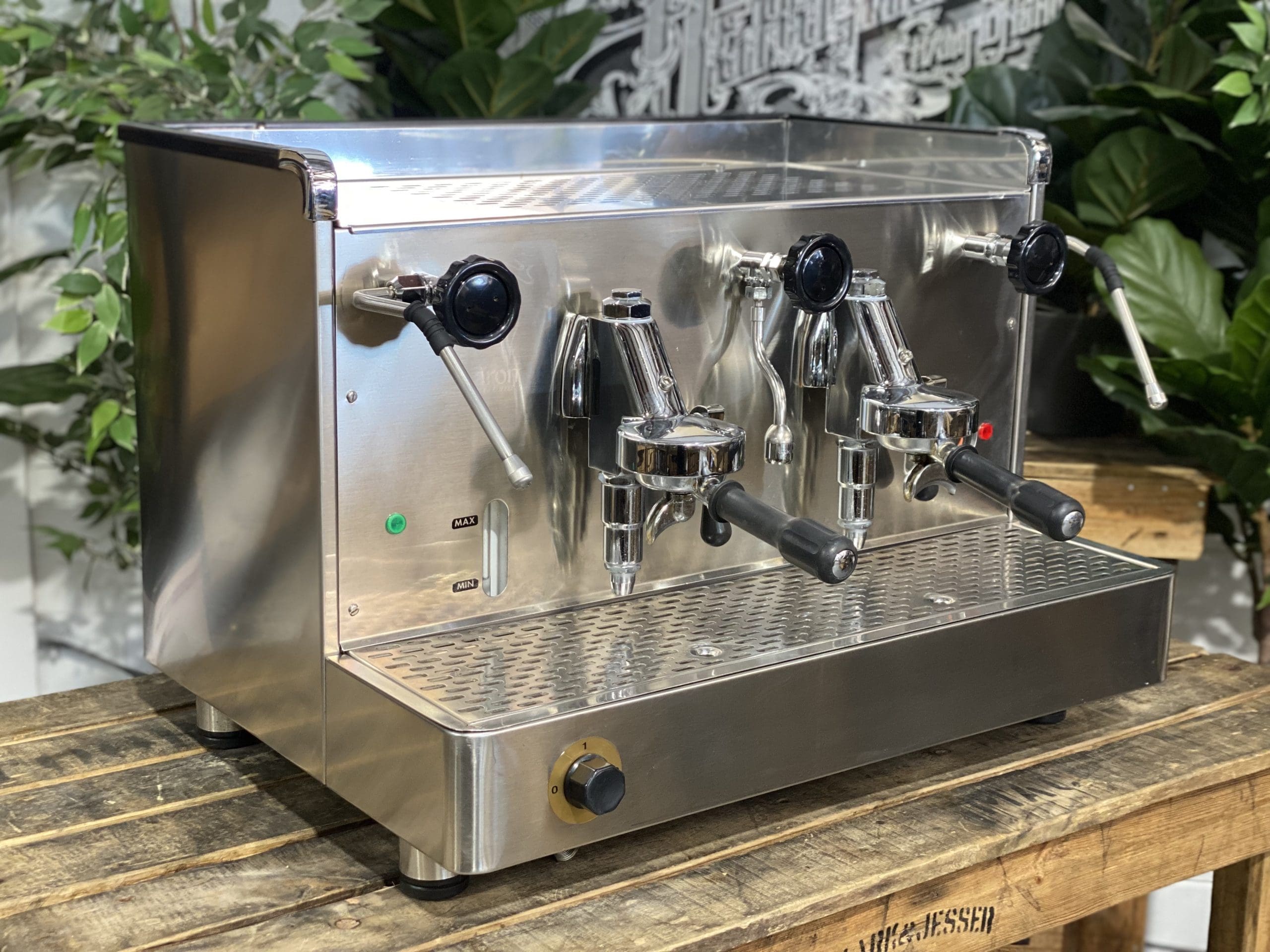La Rocca Verona Express - 2 Group Commercial Espresso Machine - Stainless