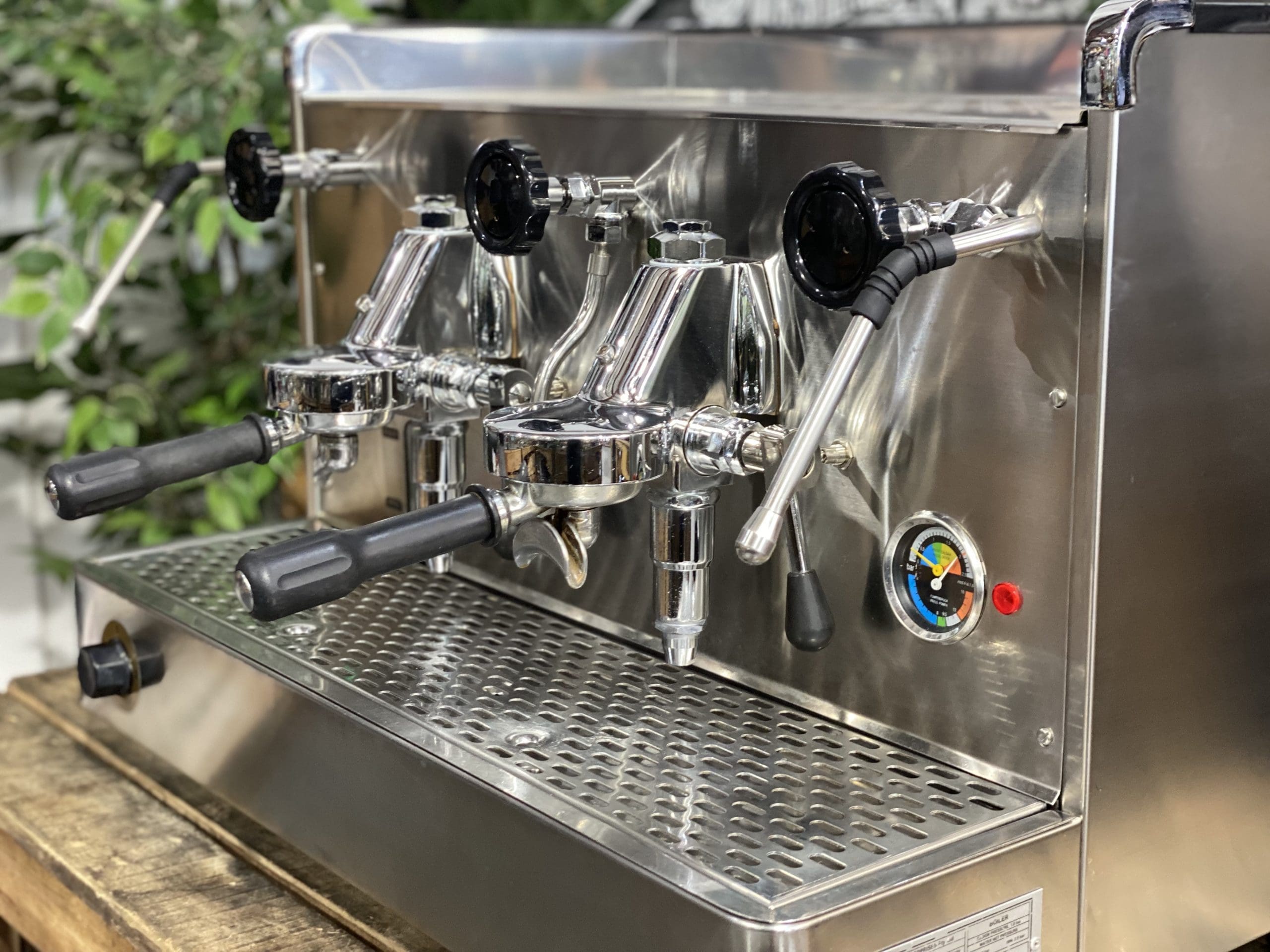 La Rocca Verona Express - 2 Group Commercial Espresso Machine - Stainless