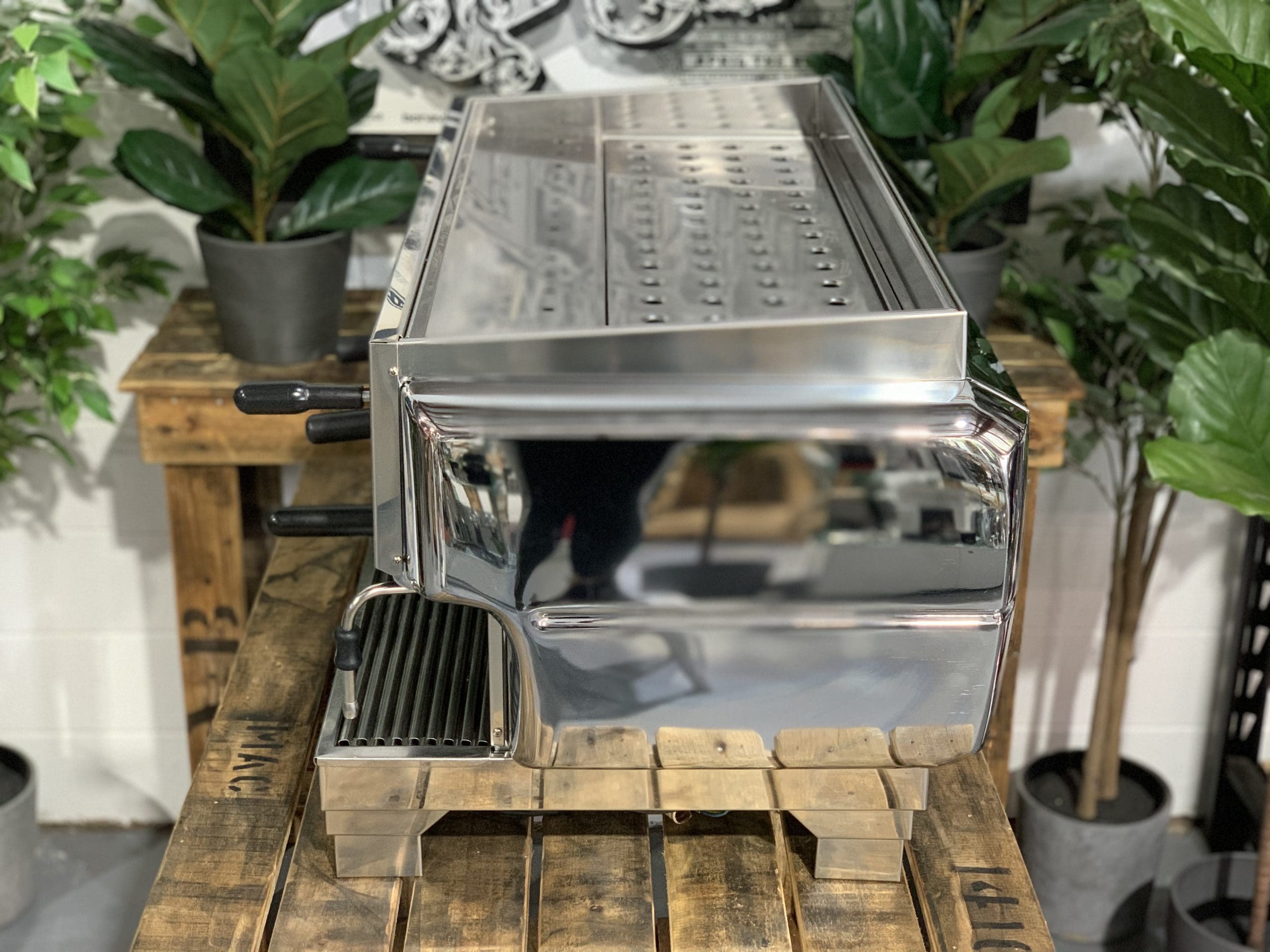 La San Marco 80E Liscea - 3 Group Commercial Espresso Machine