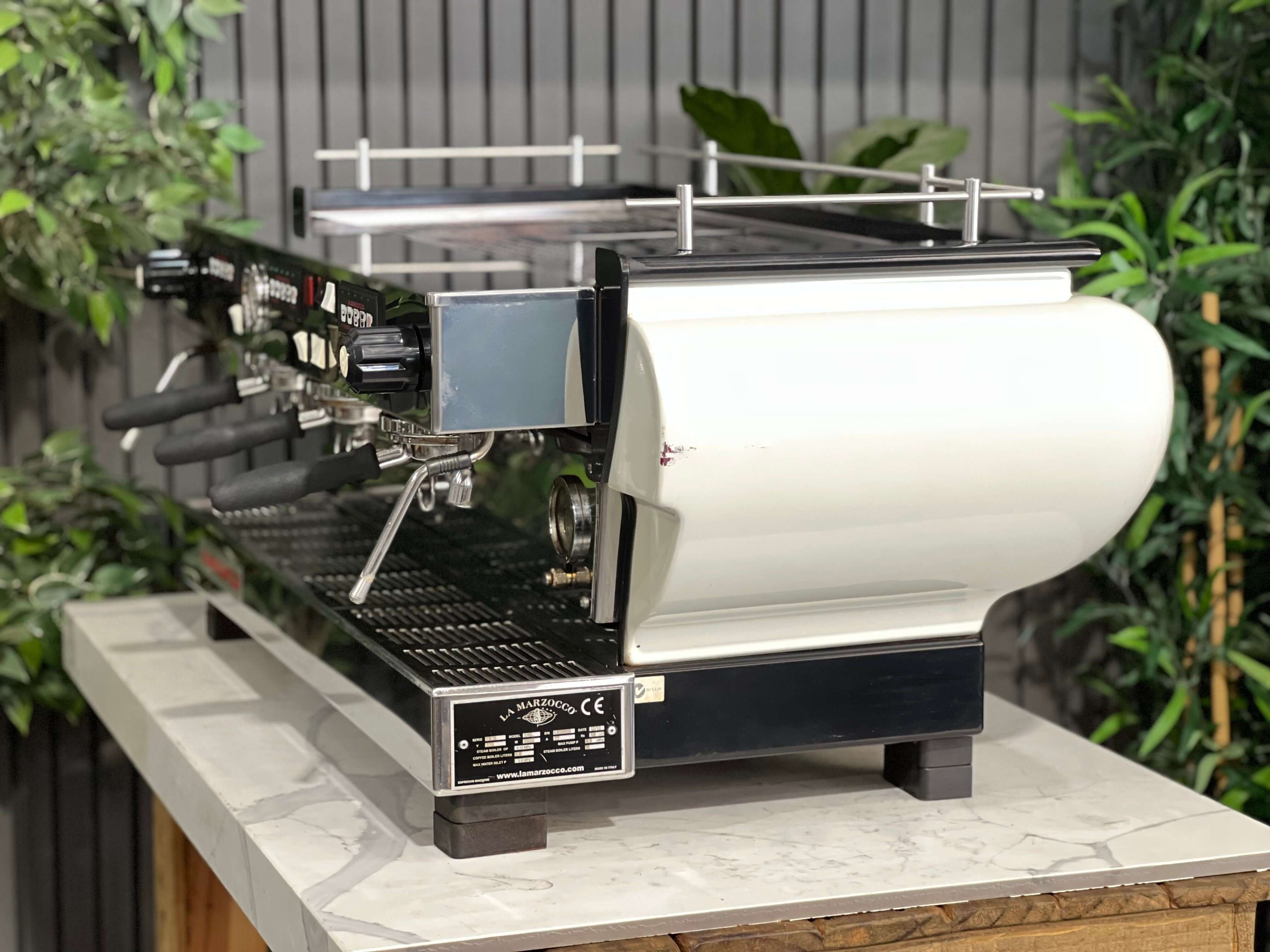 La Marzocco Fb70 - 3 Group Commercial Espresso Machine - White