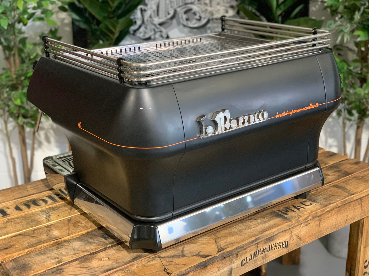 La Marzocco FB80 - - 2 Group Commercial Espresso Machine - Commercial - Black & Orange
